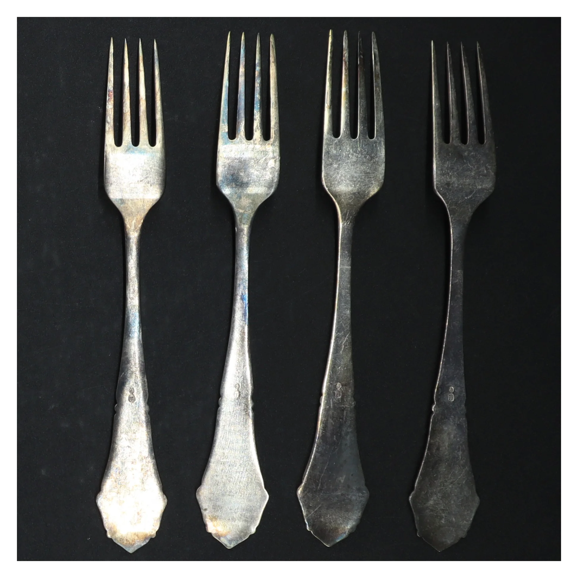 Sæt af vintage gafler (str. Længde. 20 cm)