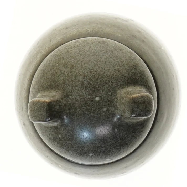 Saxbo Keramik krukke med låg (str. 15,5 cm)