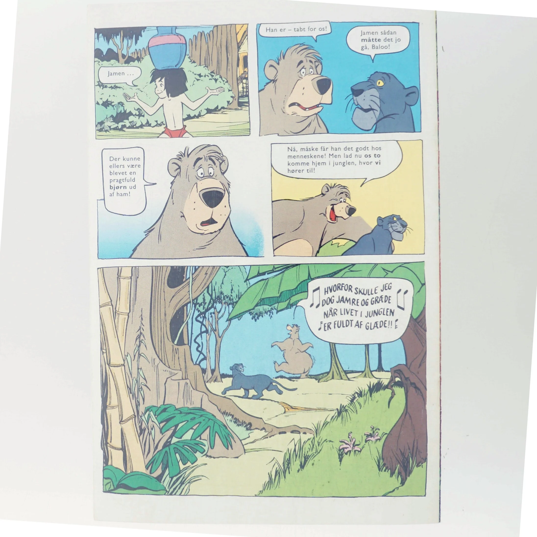 Jungle Bogen af Walt Disney (Bog)