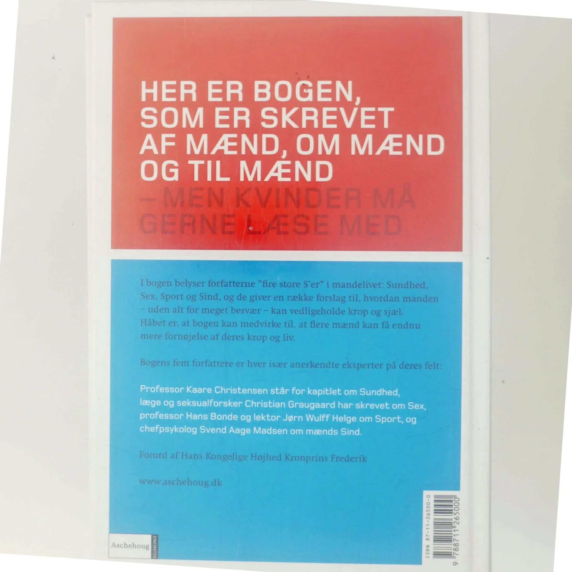 Kend din krop, mand : sundhed, sex, sport, sind af Kaare Christensen (Bog)