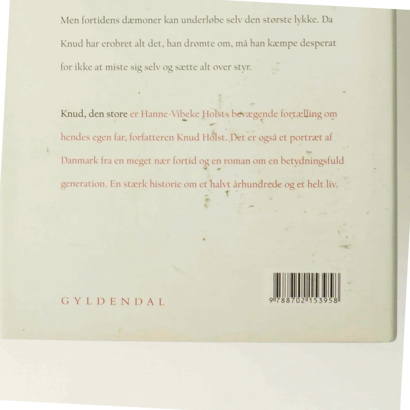 Knud, den store : roman af Hanne-Vibeke Holst (Bog)