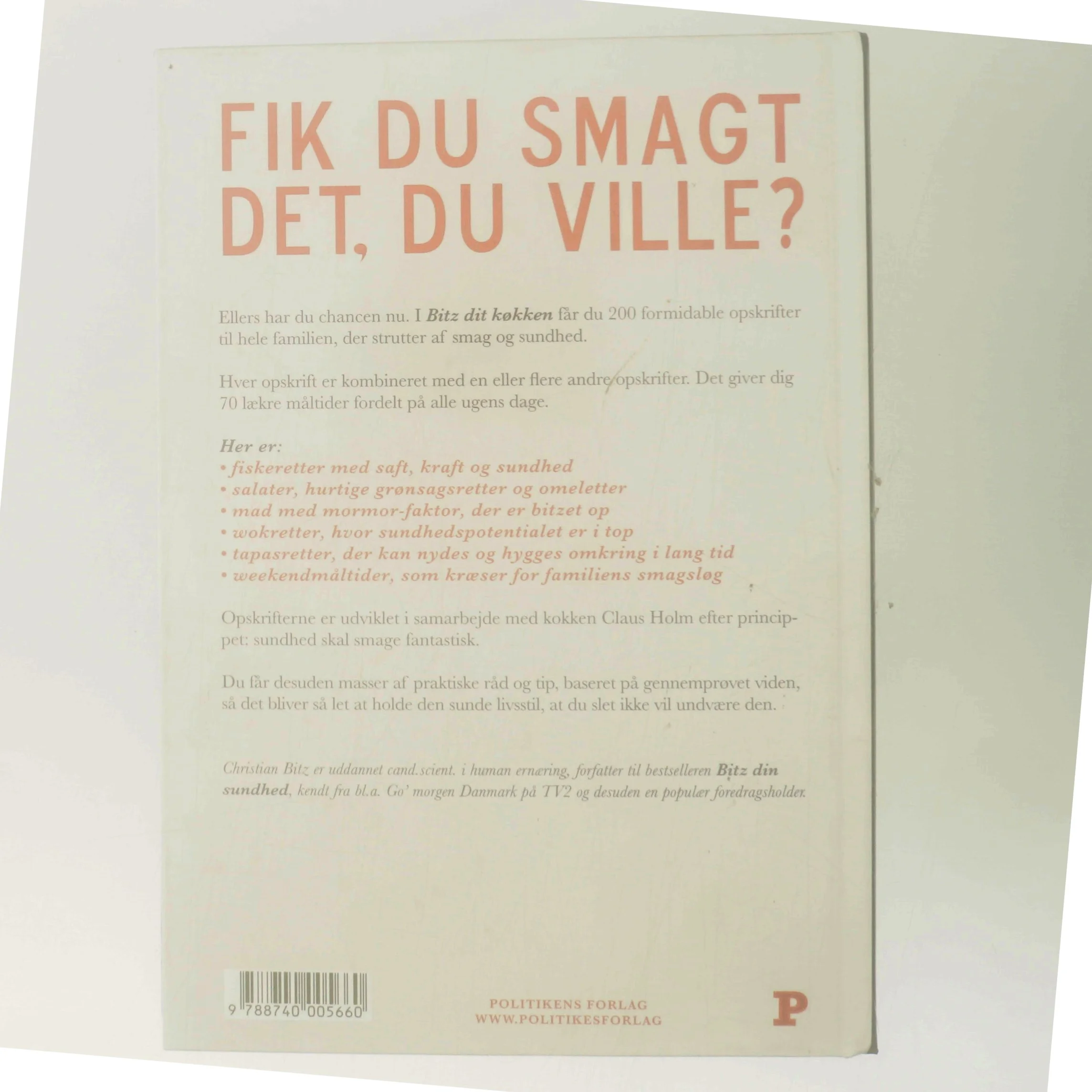 Bitz dit køkken af Christian Bitz (Bog)