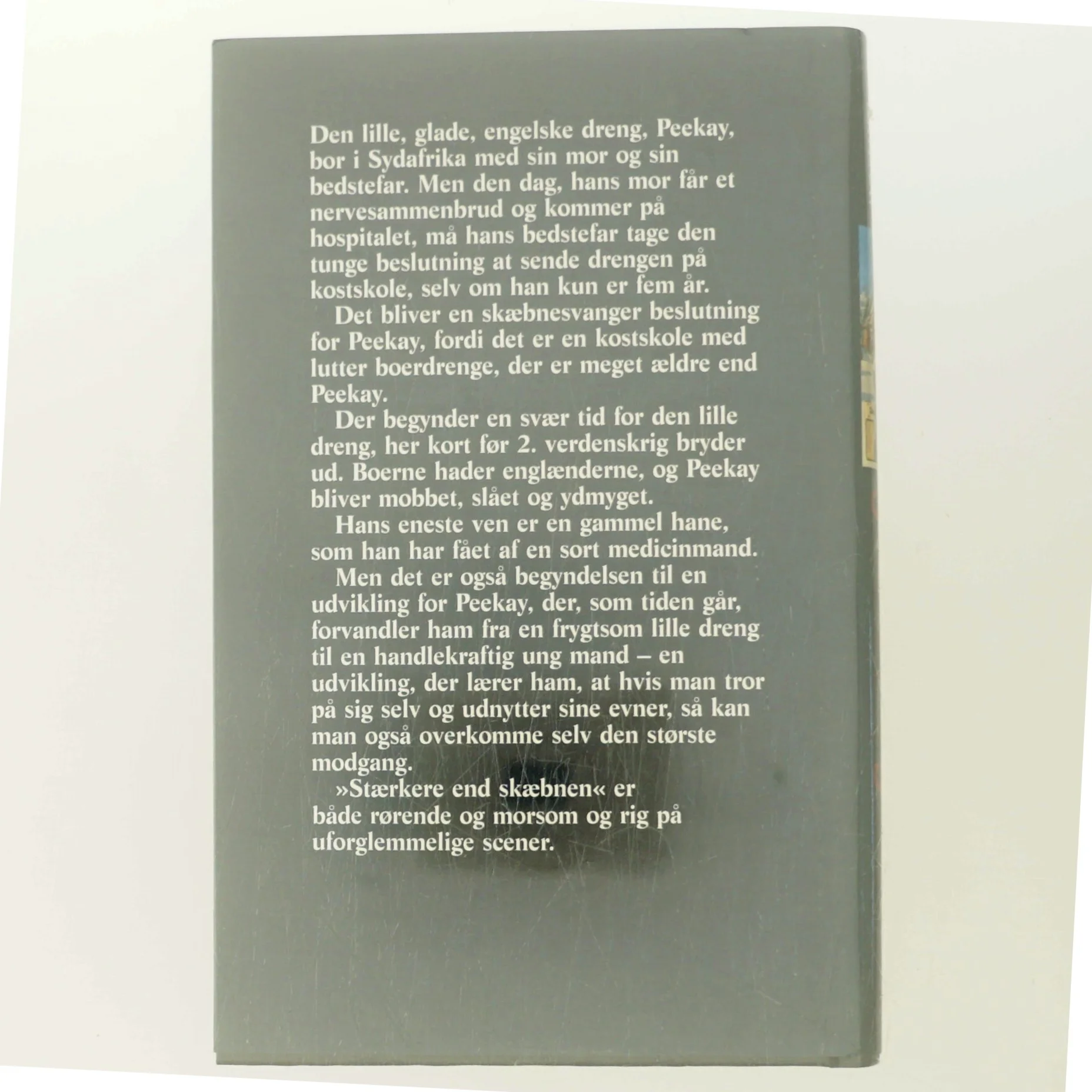 Stærkere end skæbnen af Bryce Courtenay (Bog)