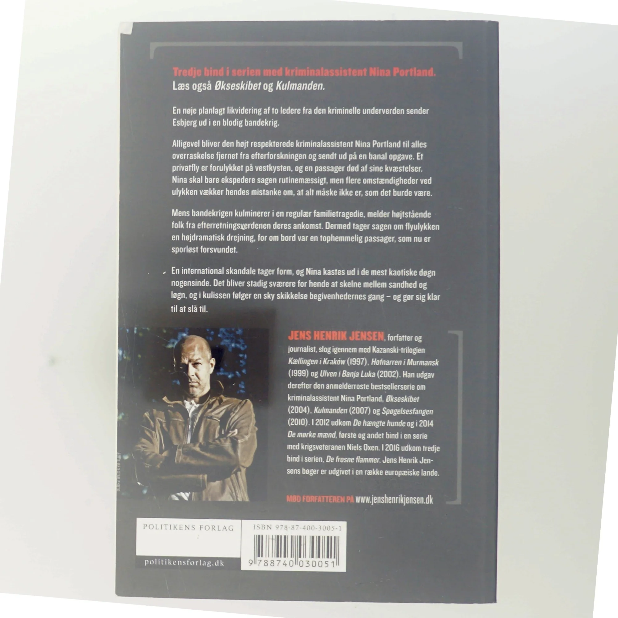 Spøgelsesfangen af Jens Henrik Jensen (f. 1963) (Bog)