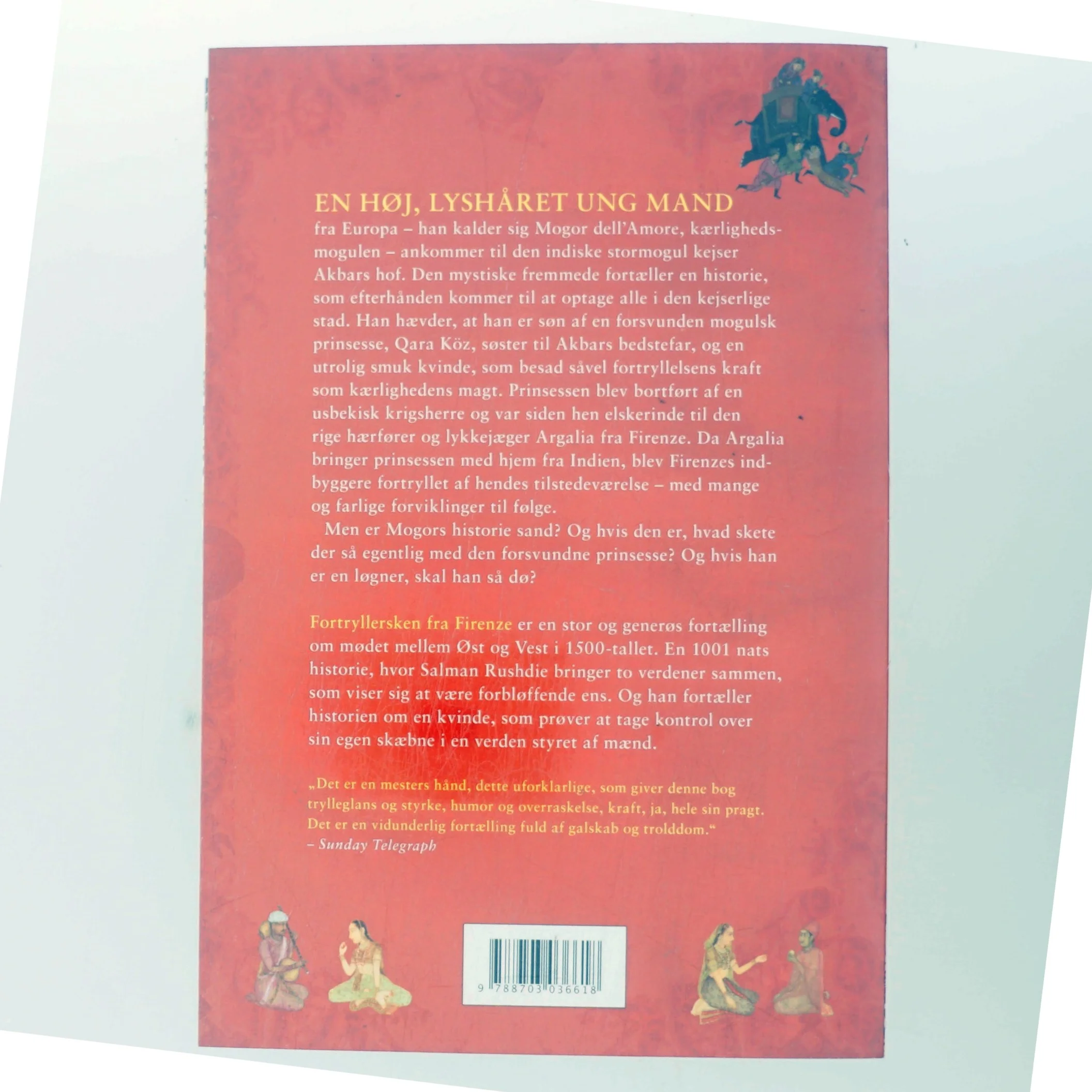 Fortryllersken fra Firenze : roman af Salman Rushdie (Bog)