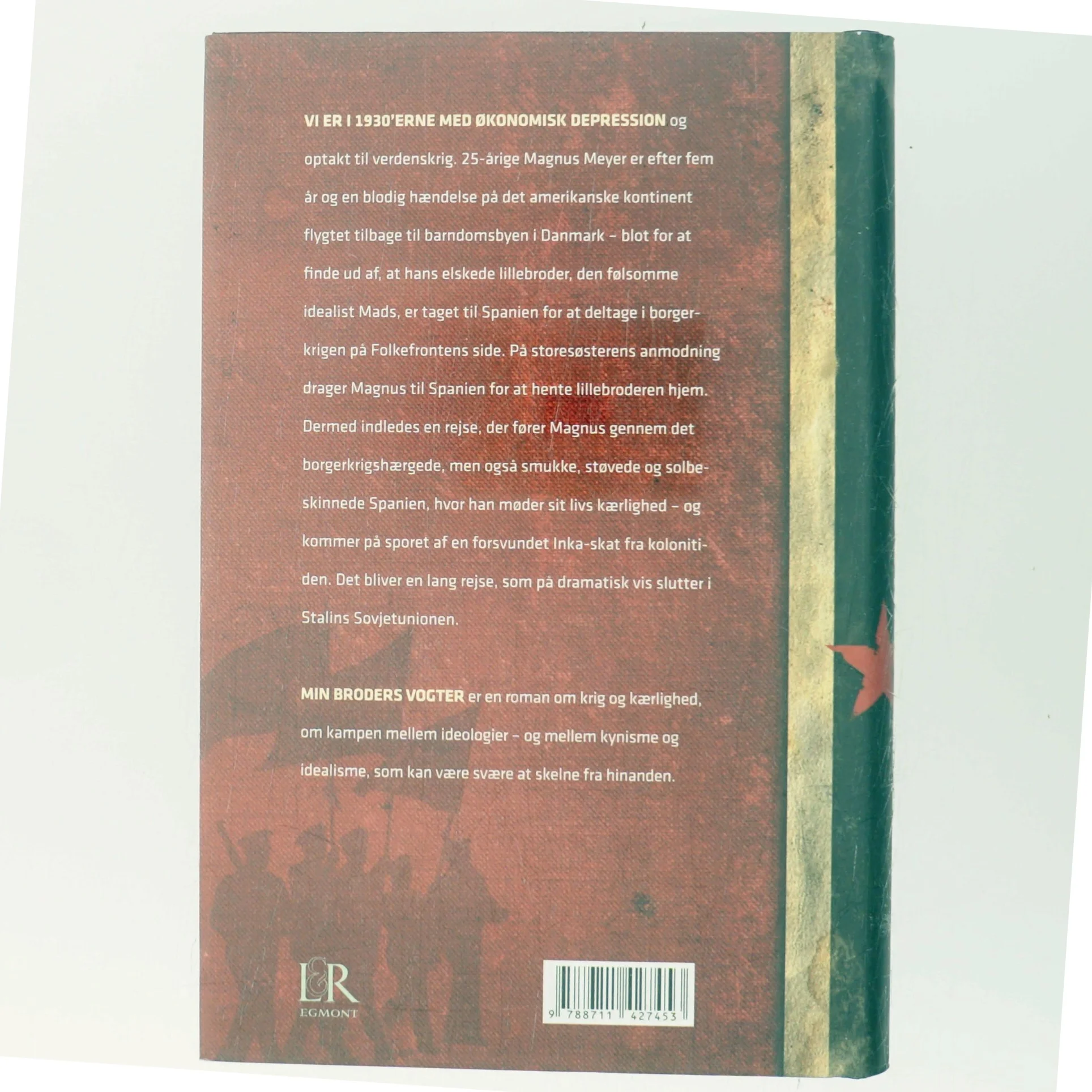 Min broders vogter : roman (Klassesæt) af Leif Davidsen (Bog)