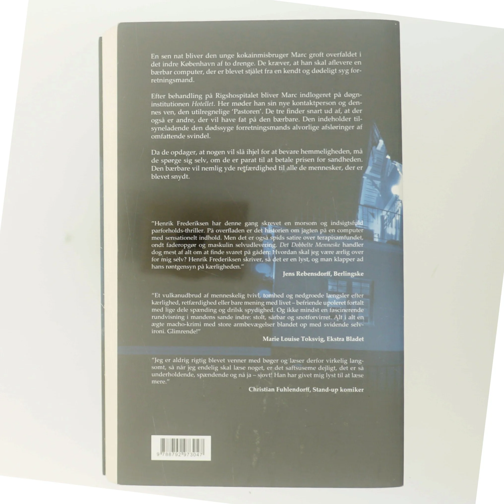 Det dobbelte menneske af Henrik Frederiksen (f. 1965) (Bog)