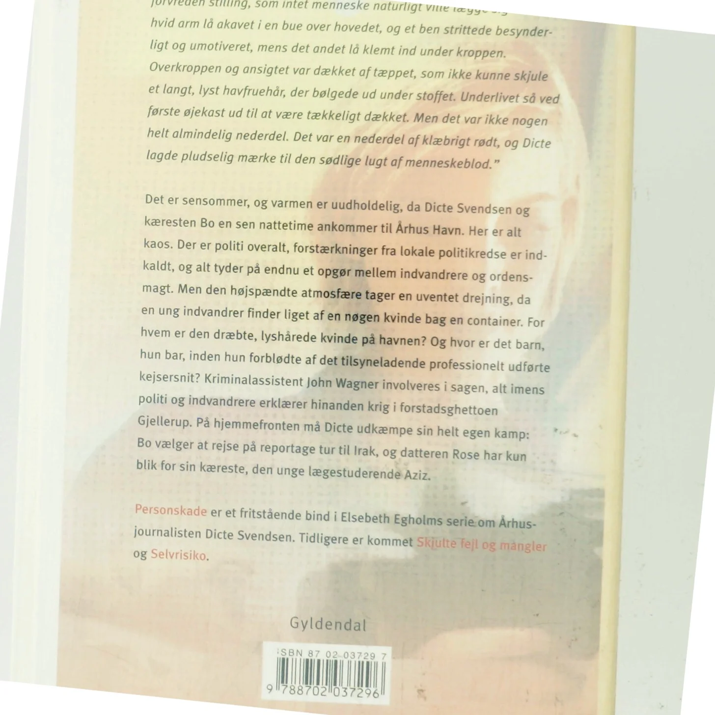 Personskade af Elsebeth Egholm (Bog)