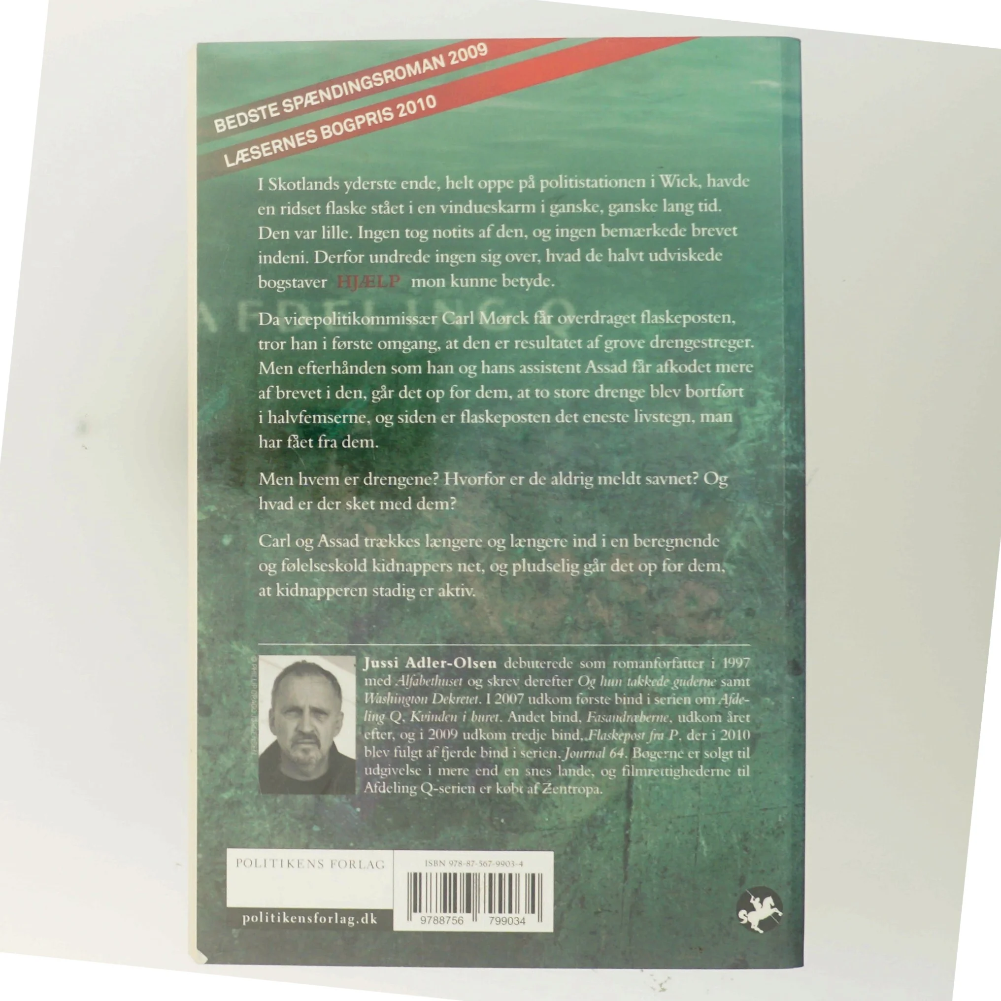 Flaskepost fra P af Jussi Adler-Olsen (Bog)