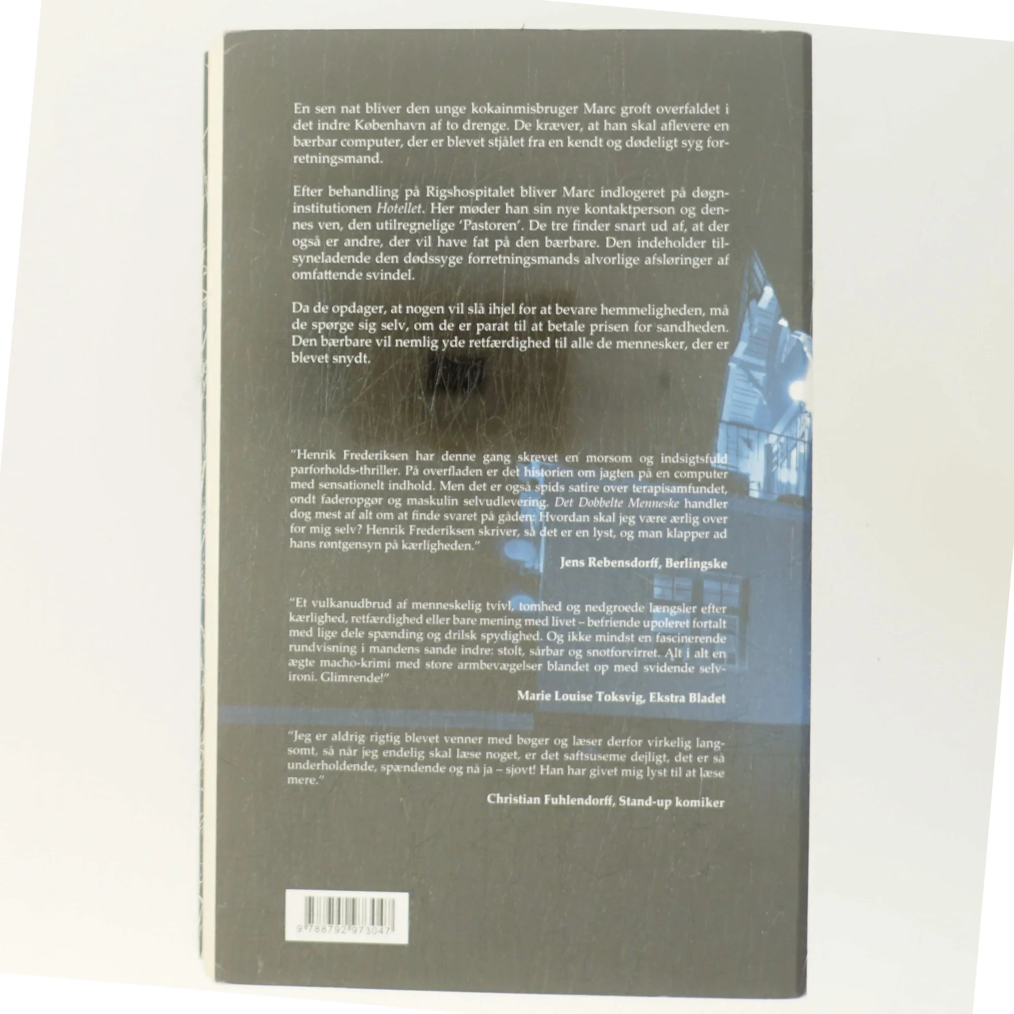 Det dobbelte menneske af Henrik Frederiksen (f. 1965) (Bog)