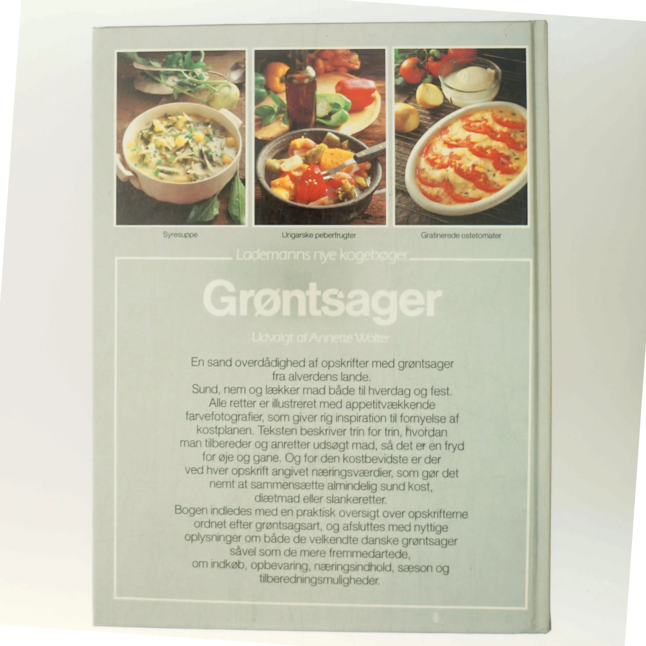 Grøntsager af Udvalgt af Annette Wolter (Bog)