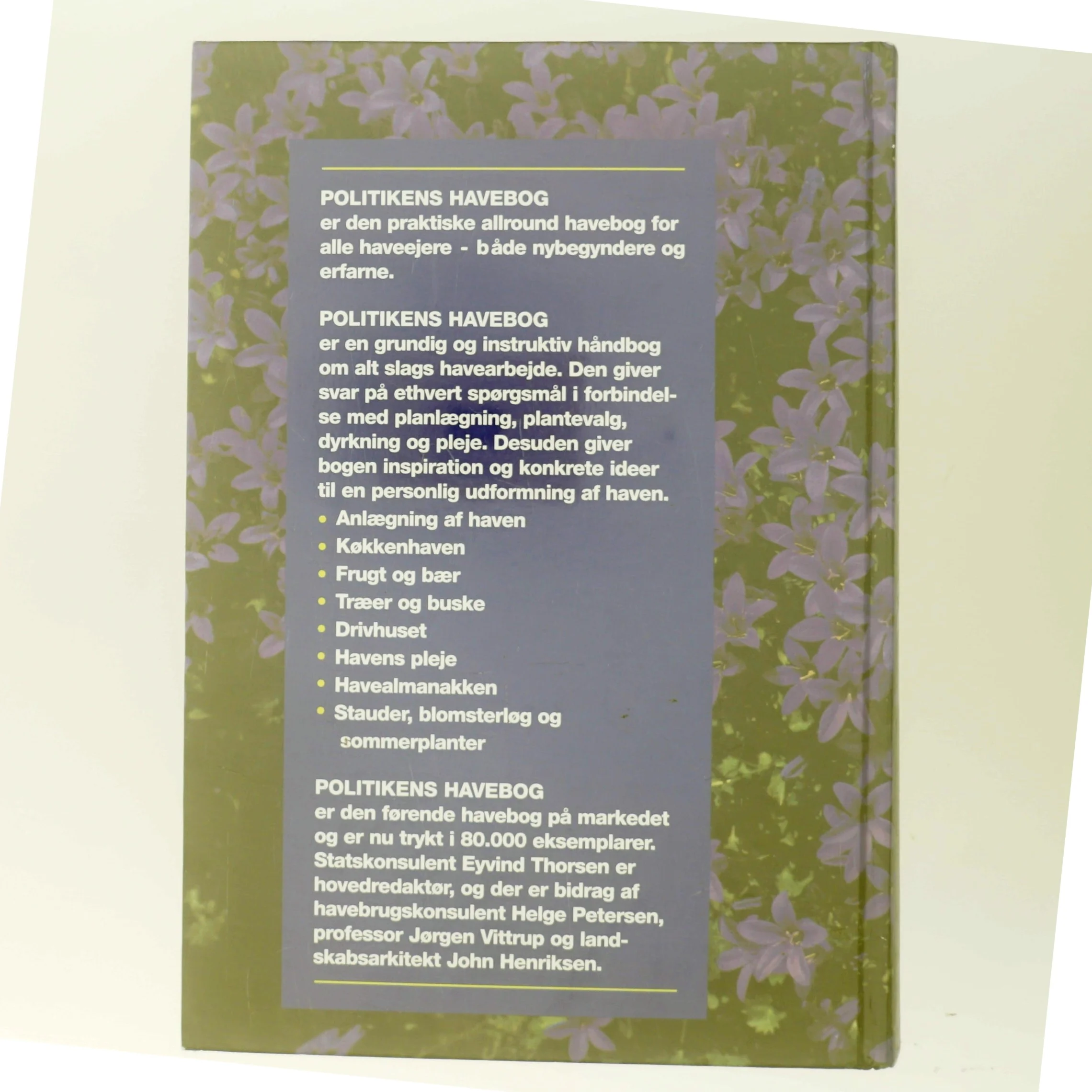 Politikens Havebog af Eyvind Thorsen (Bog) fra Bogklubben
