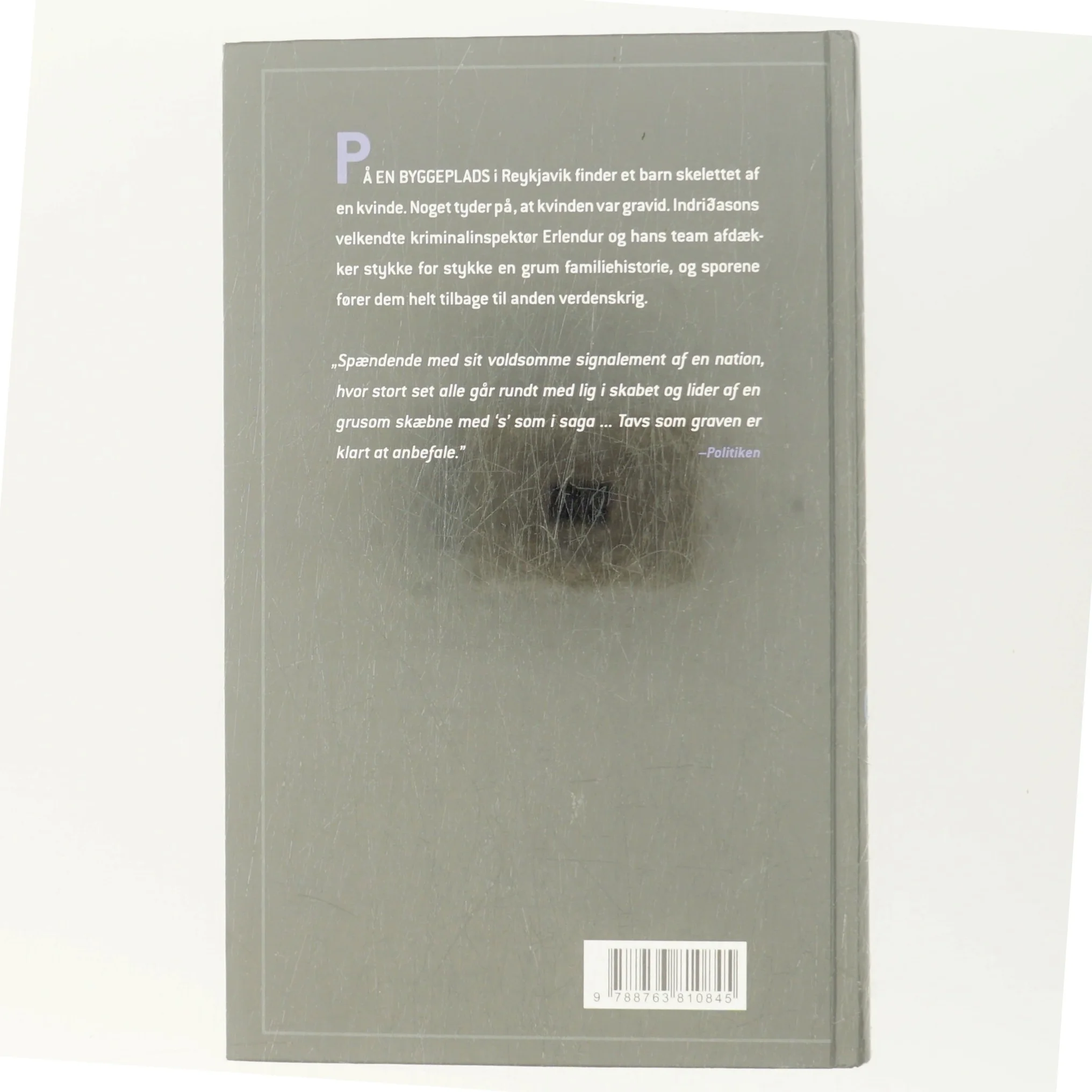 Tavs som graven : kriminalroman af Arnaldur Indriðason (Bog)