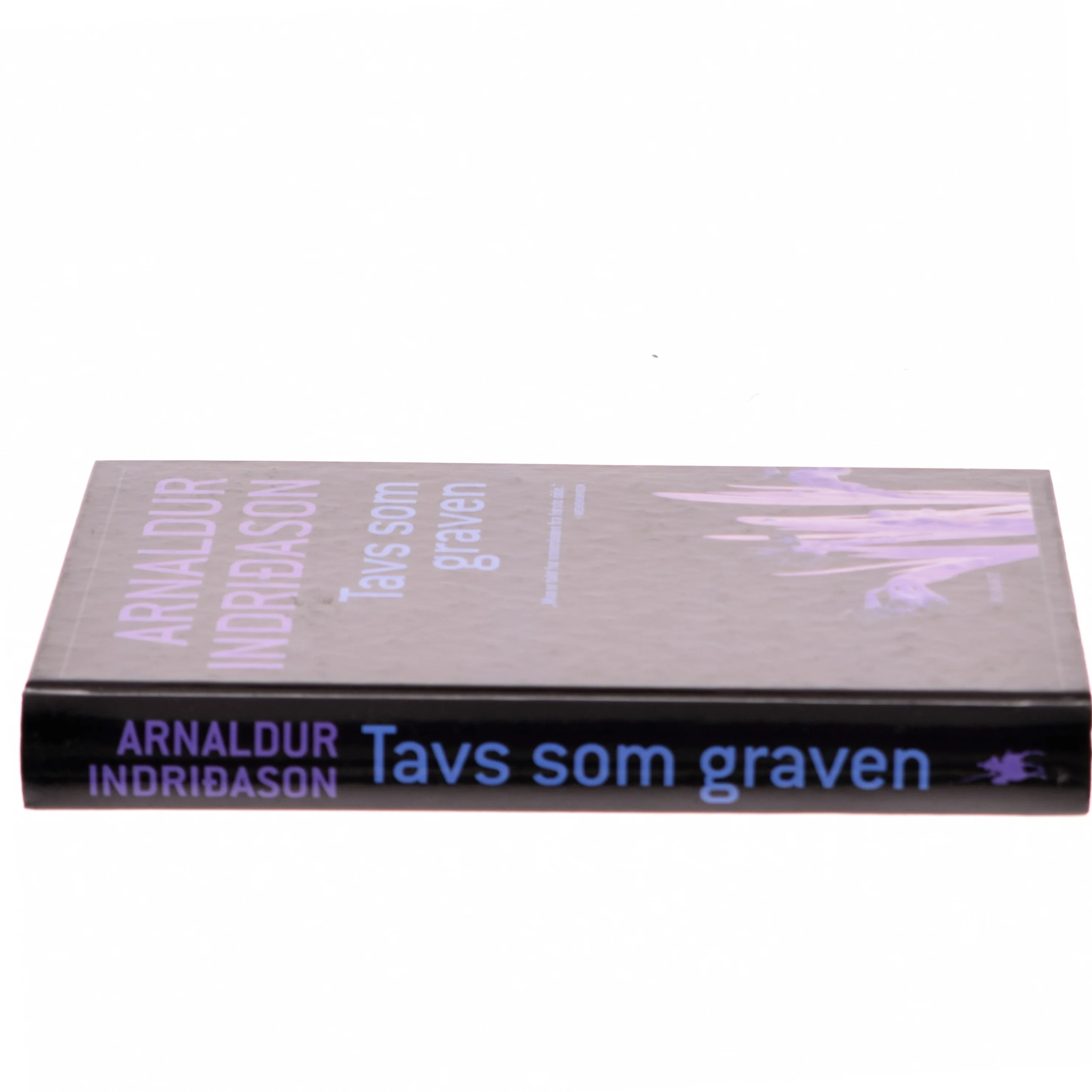 Tavs som graven : kriminalroman af Arnaldur Indriðason (Bog)