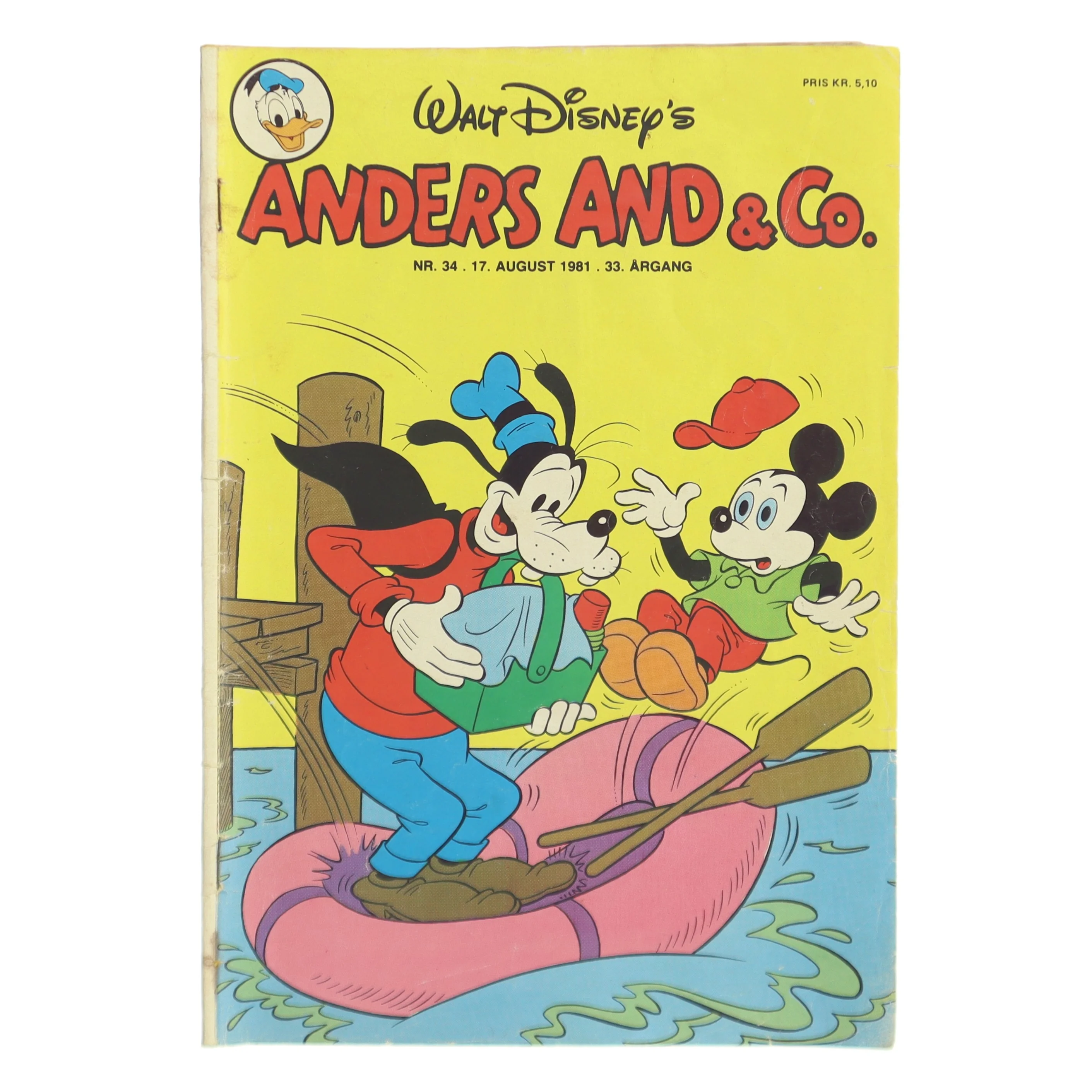 Anders And & Co. Nr. 34 (Bog)