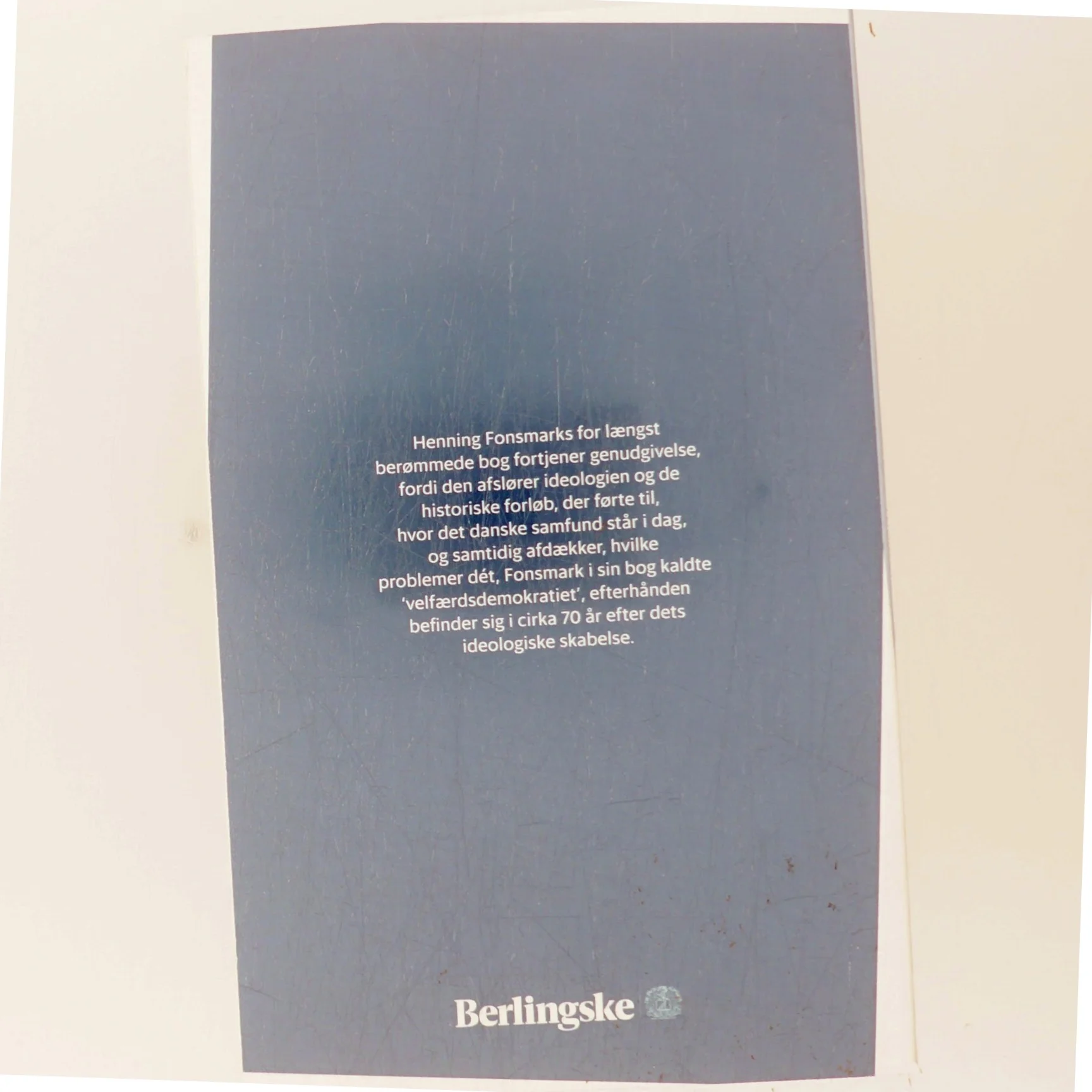 Historien om den danske utopi af Henning Fonsmark (Bog)