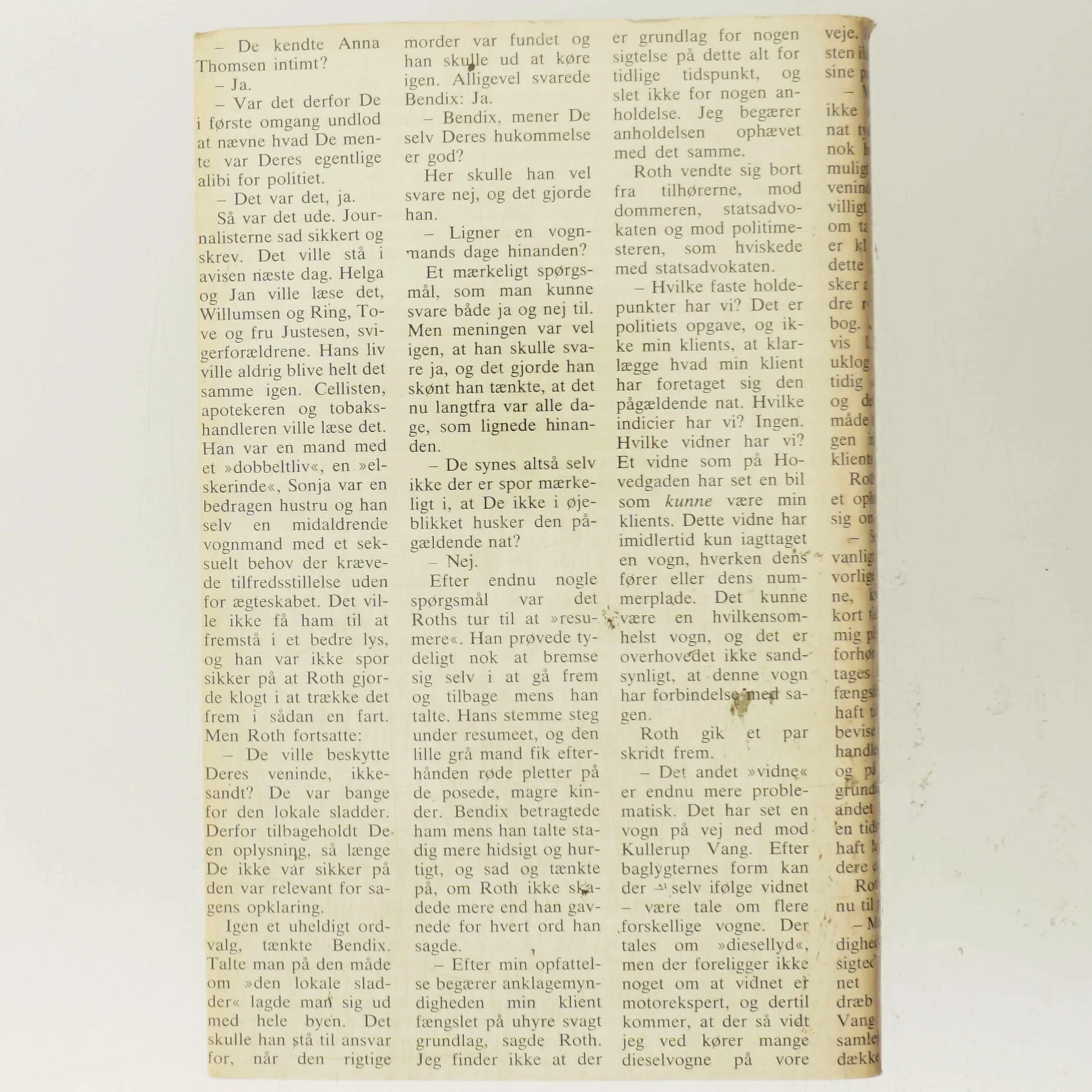 Bevisets Stilling af Bodelsen (Bog)