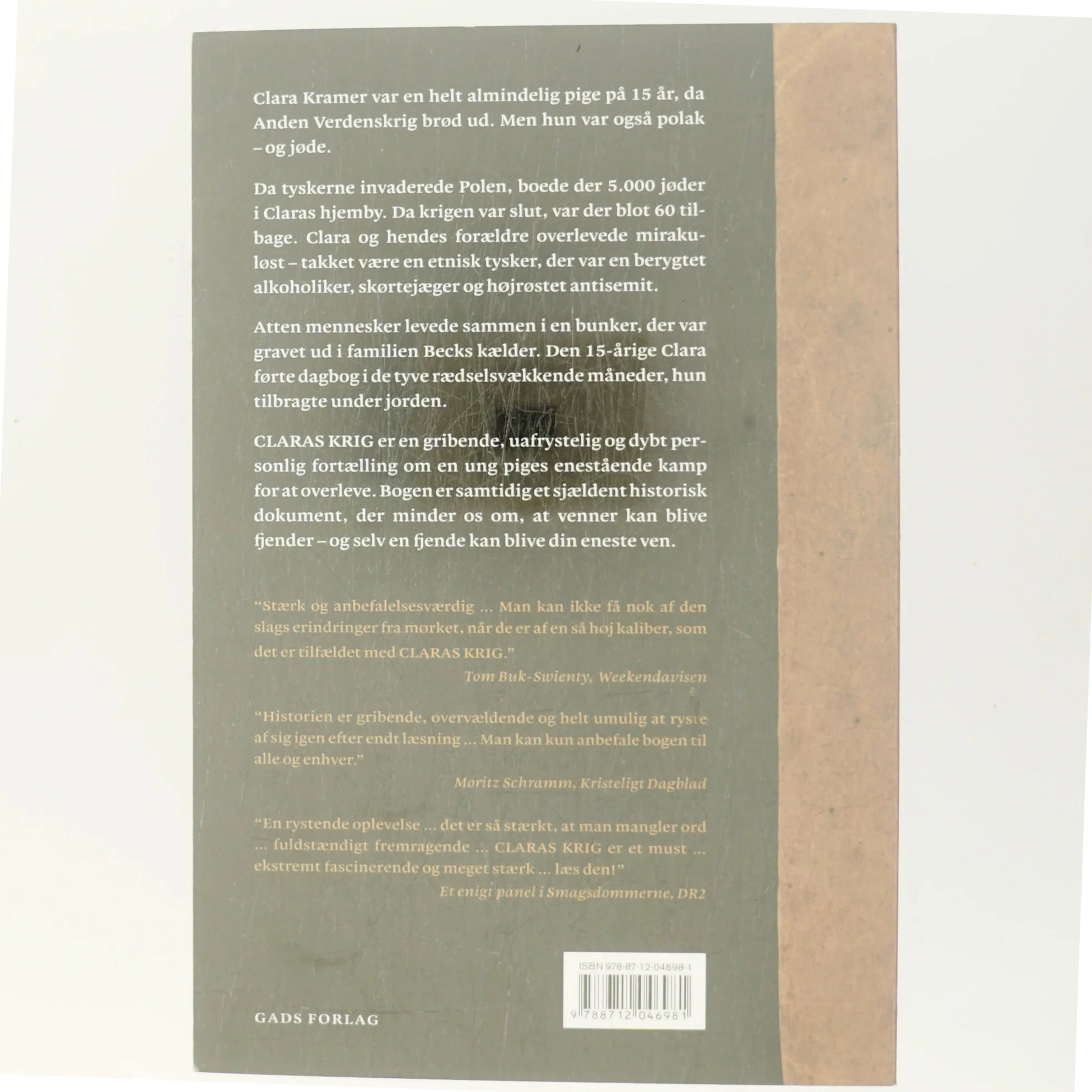 Claras Krig af Clara Kramer (Bog)