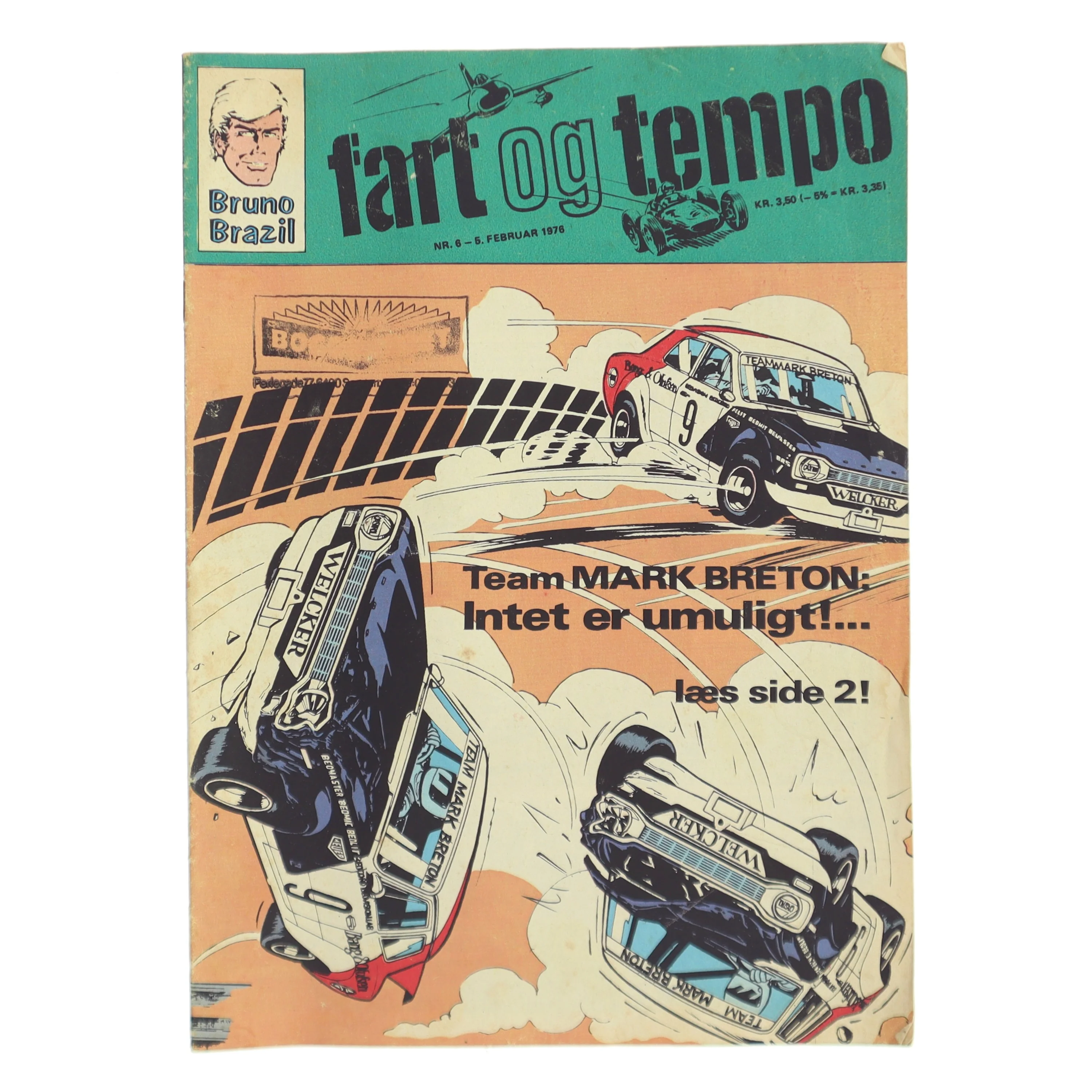 Fart og Tempo af Bruno Brazil (Bog)