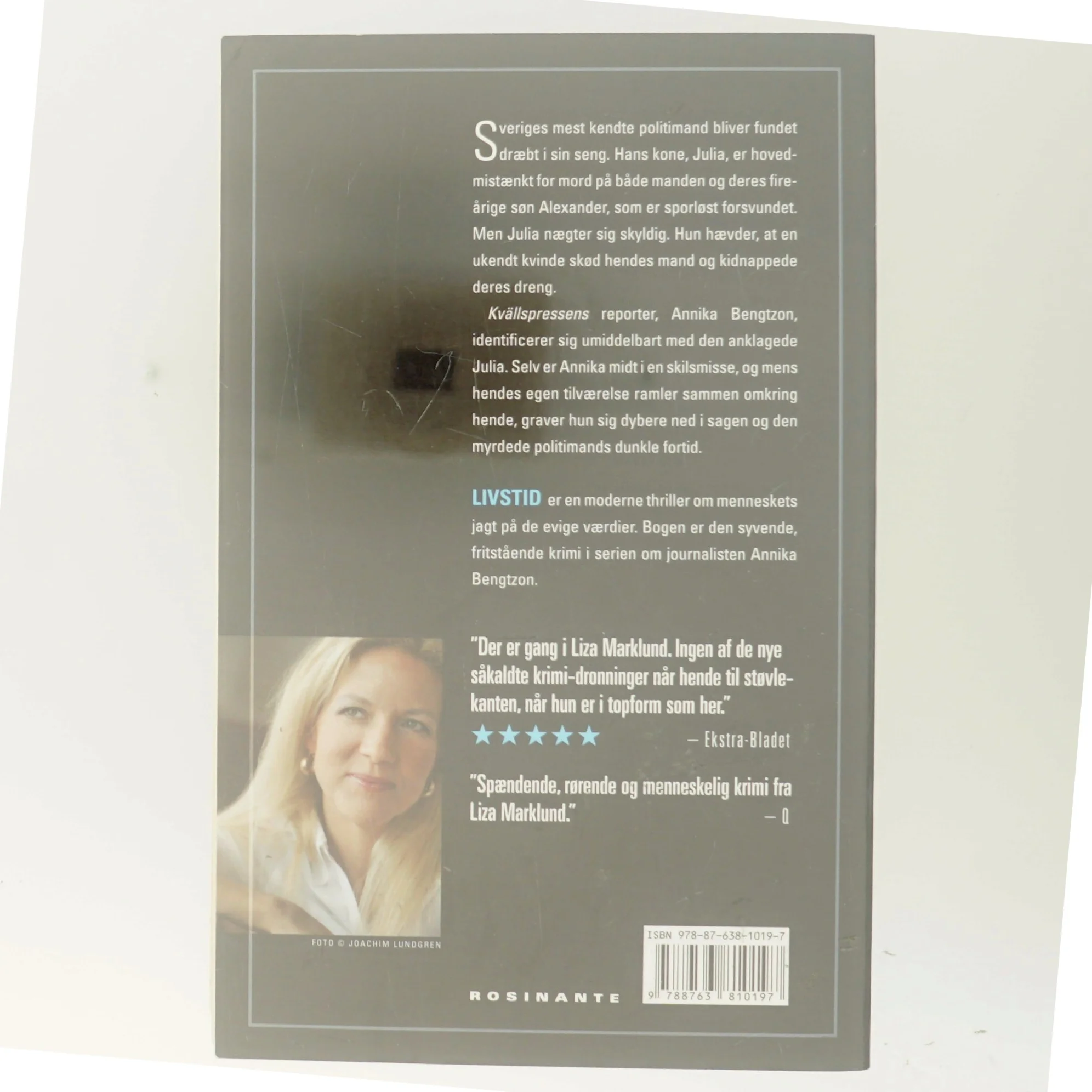 Livstid : krimi af Liza Marklund (Bog)