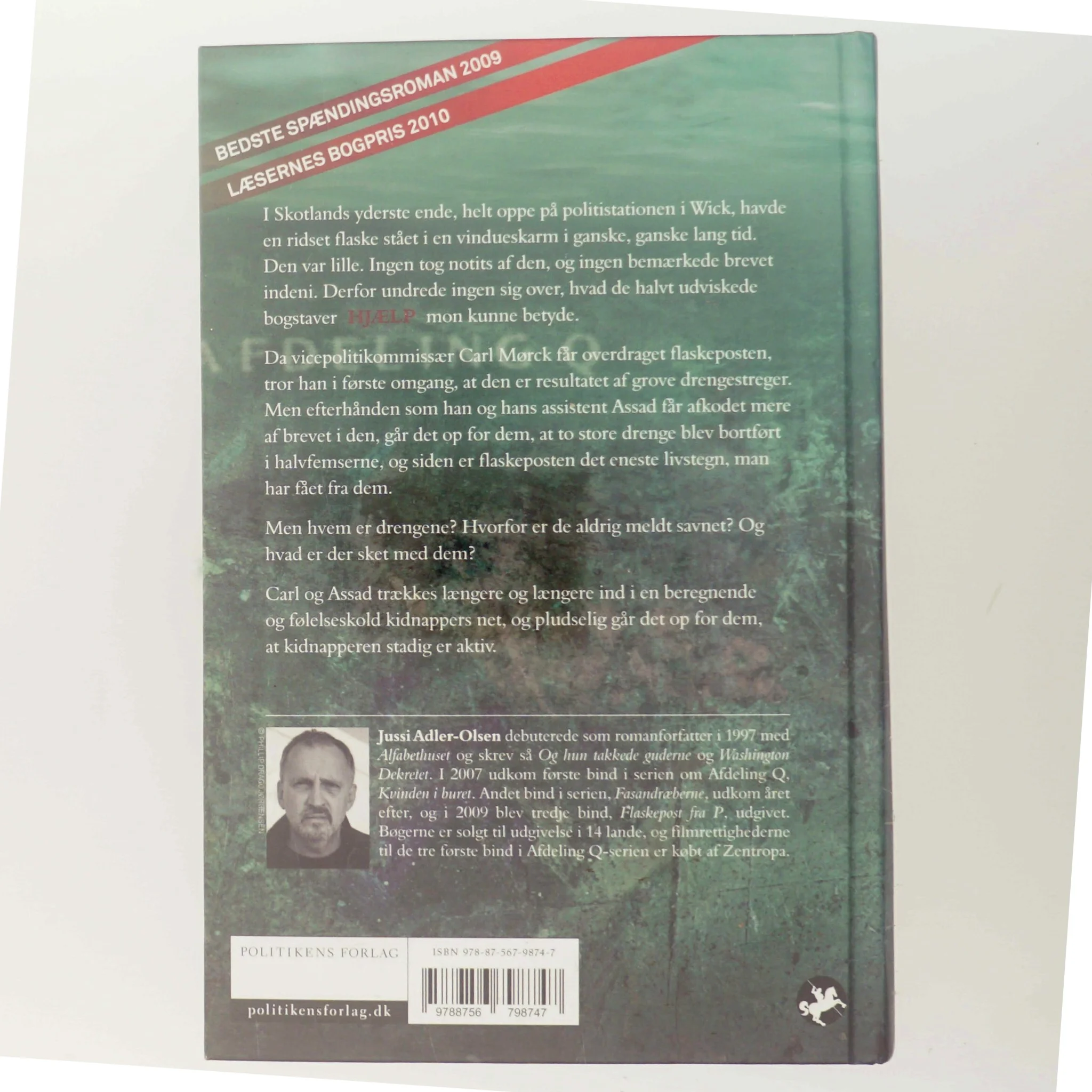 Flaskepost fra P af Jussi Adler-Olsen (Bog)