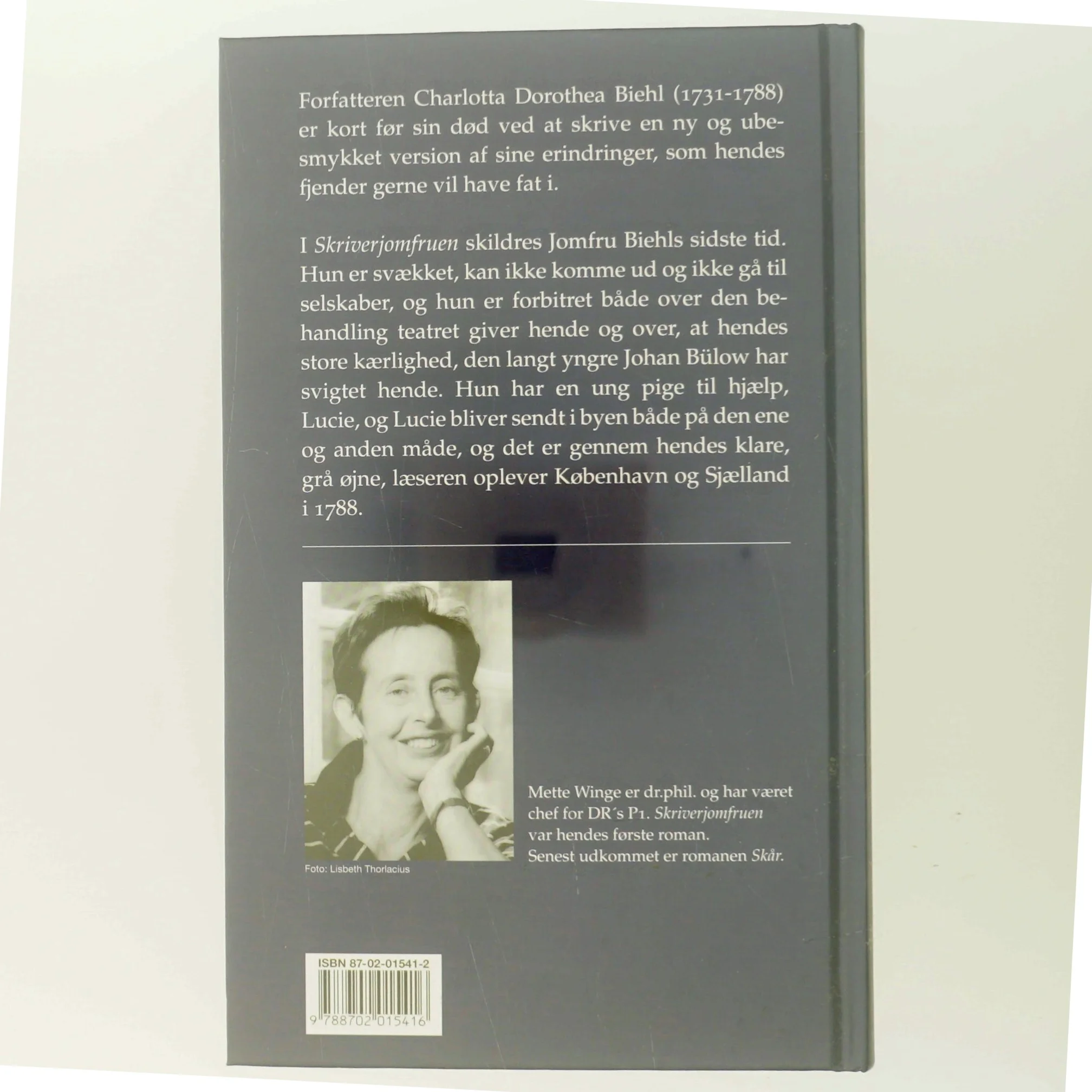 Skriverjomfruen : en guvernanteroman af Mette Winge (Bog)