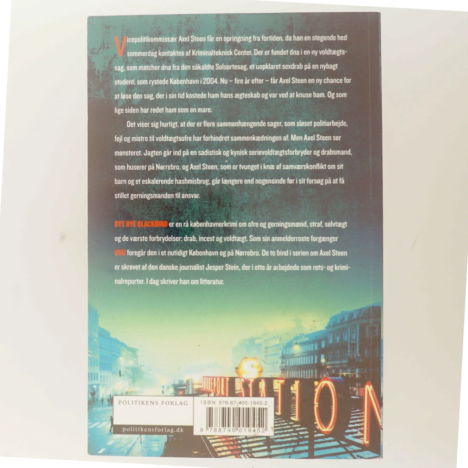 Bye bye blackbird : krimi af Jesper Stein (Bog)