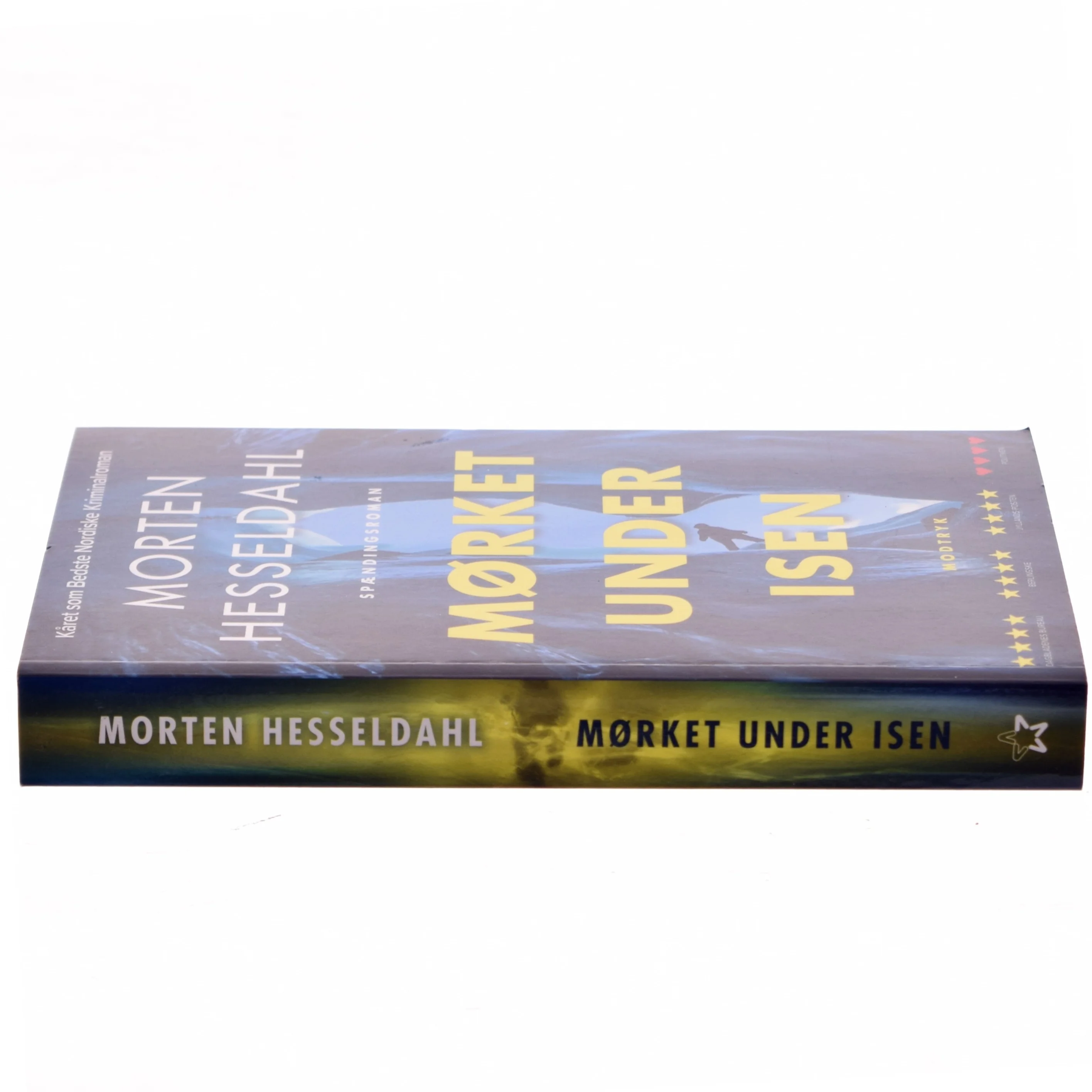 Mørket under isen : spændingsroman af Morten Hesseldahl (Bog)