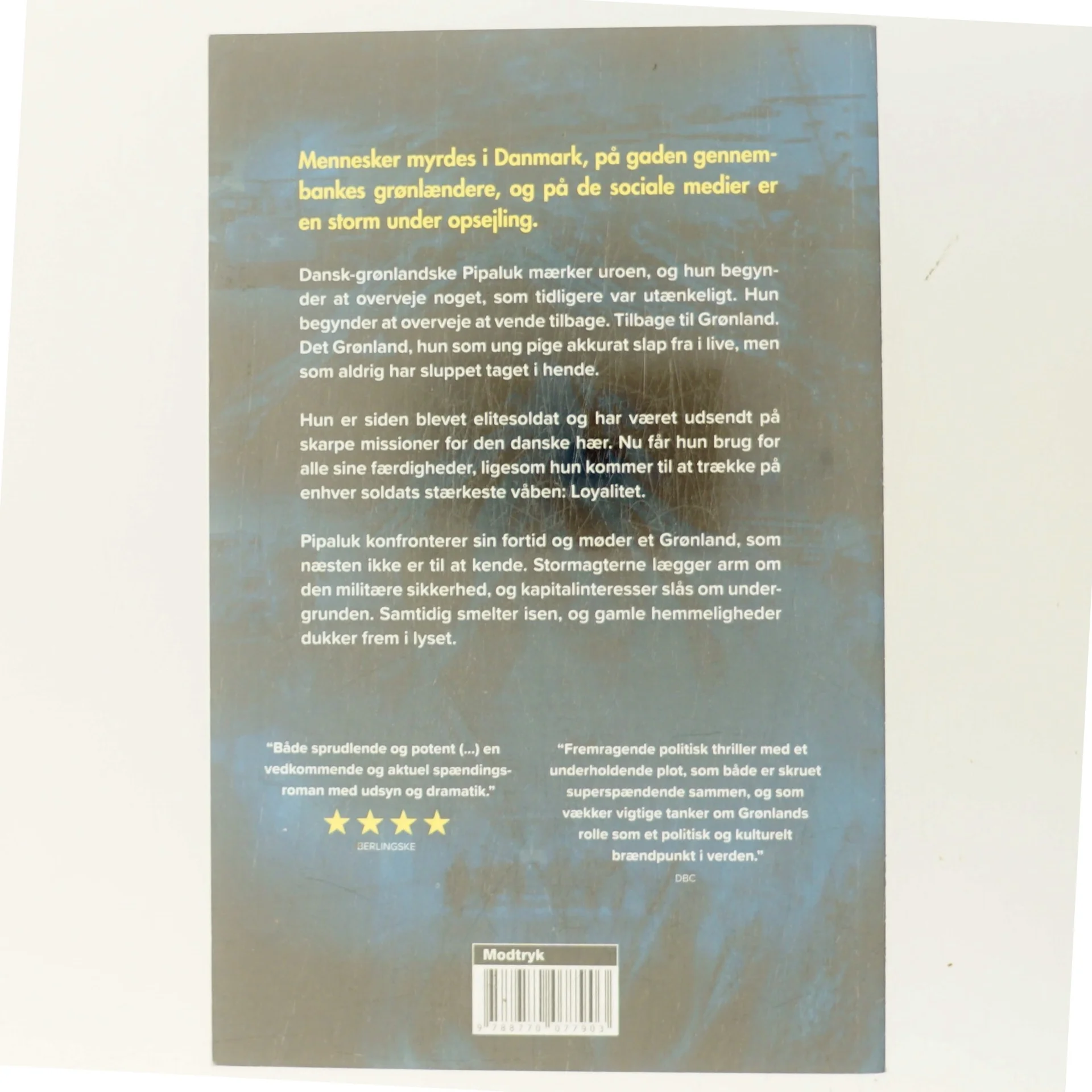 Mørket under isen : spændingsroman af Morten Hesseldahl (Bog)