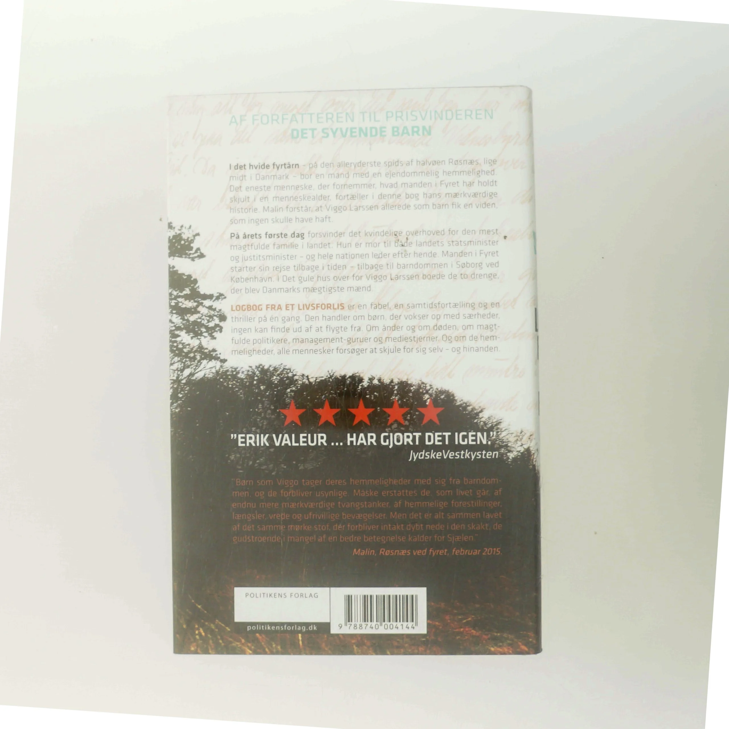 Logbog fra et livsforlis (Klassesæt) af Erik Valeur (Bog)