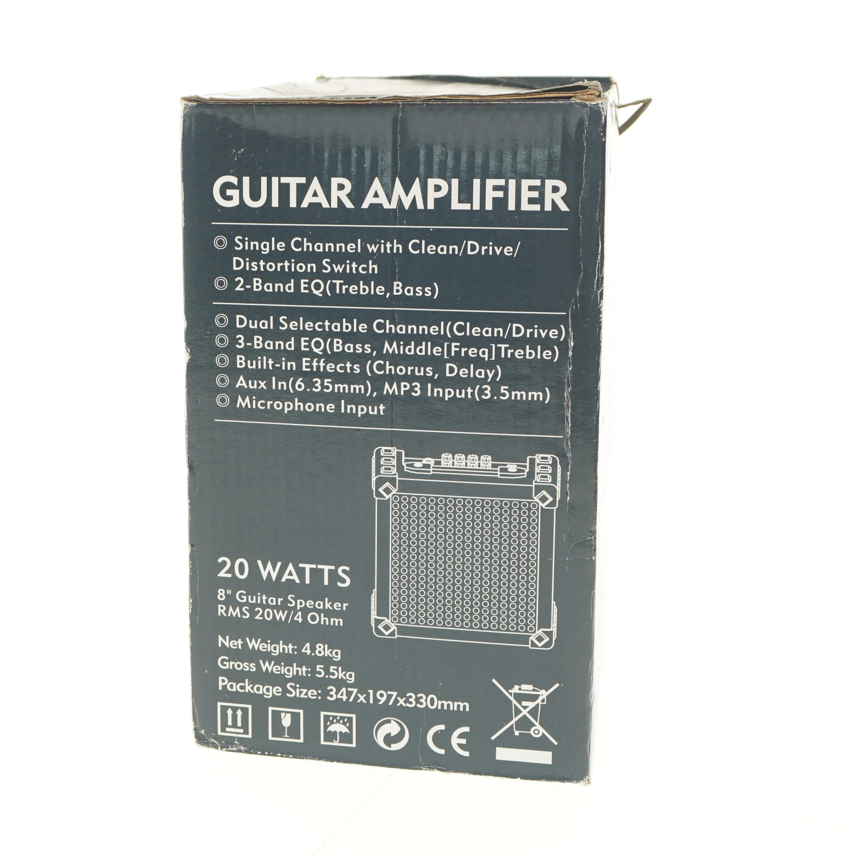 Riot Guitar Forstærker GC-20X fra Riot (str. 30x30x15 cm)