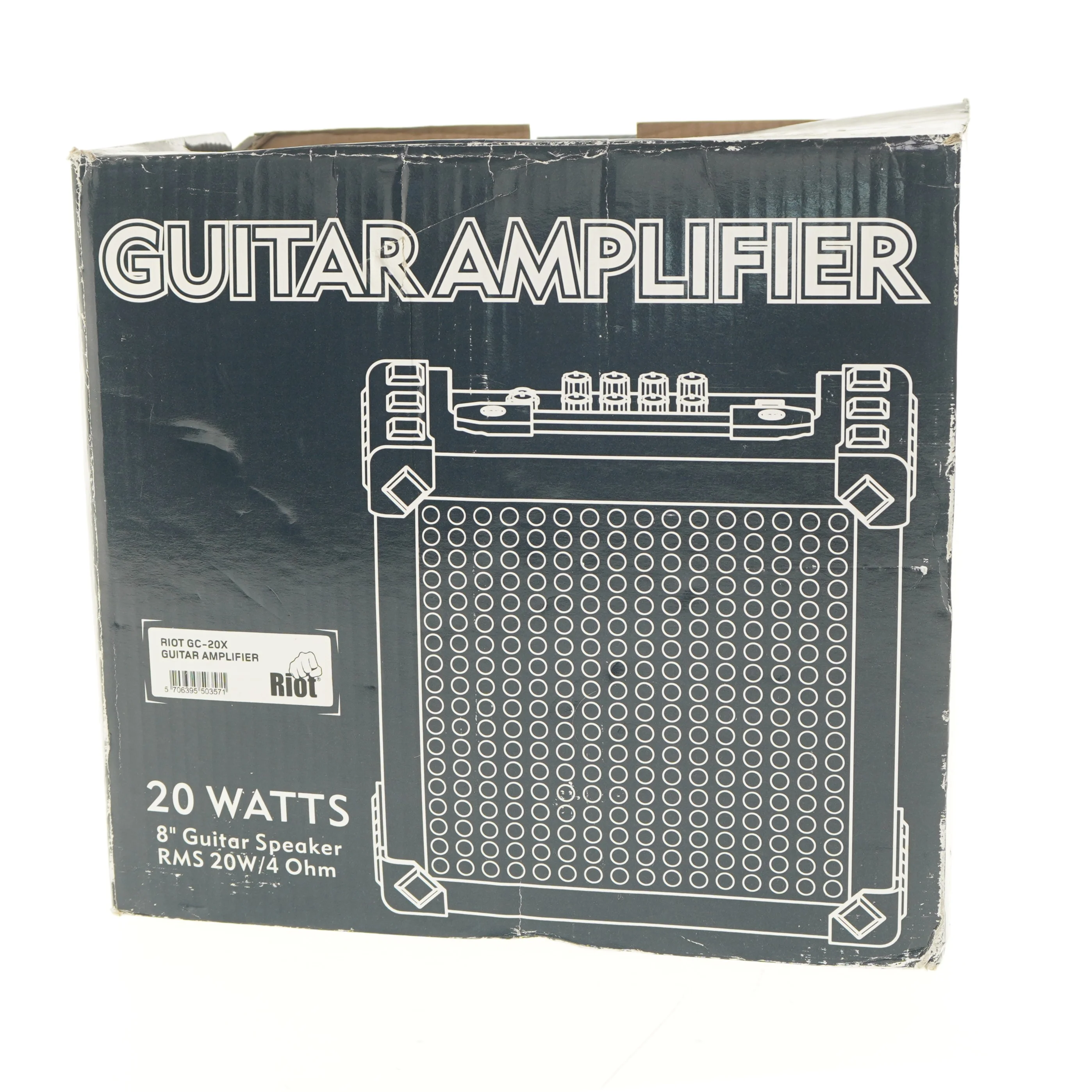 Riot Guitar Forstærker GC-20X fra Riot (str. 30x30x15 cm)