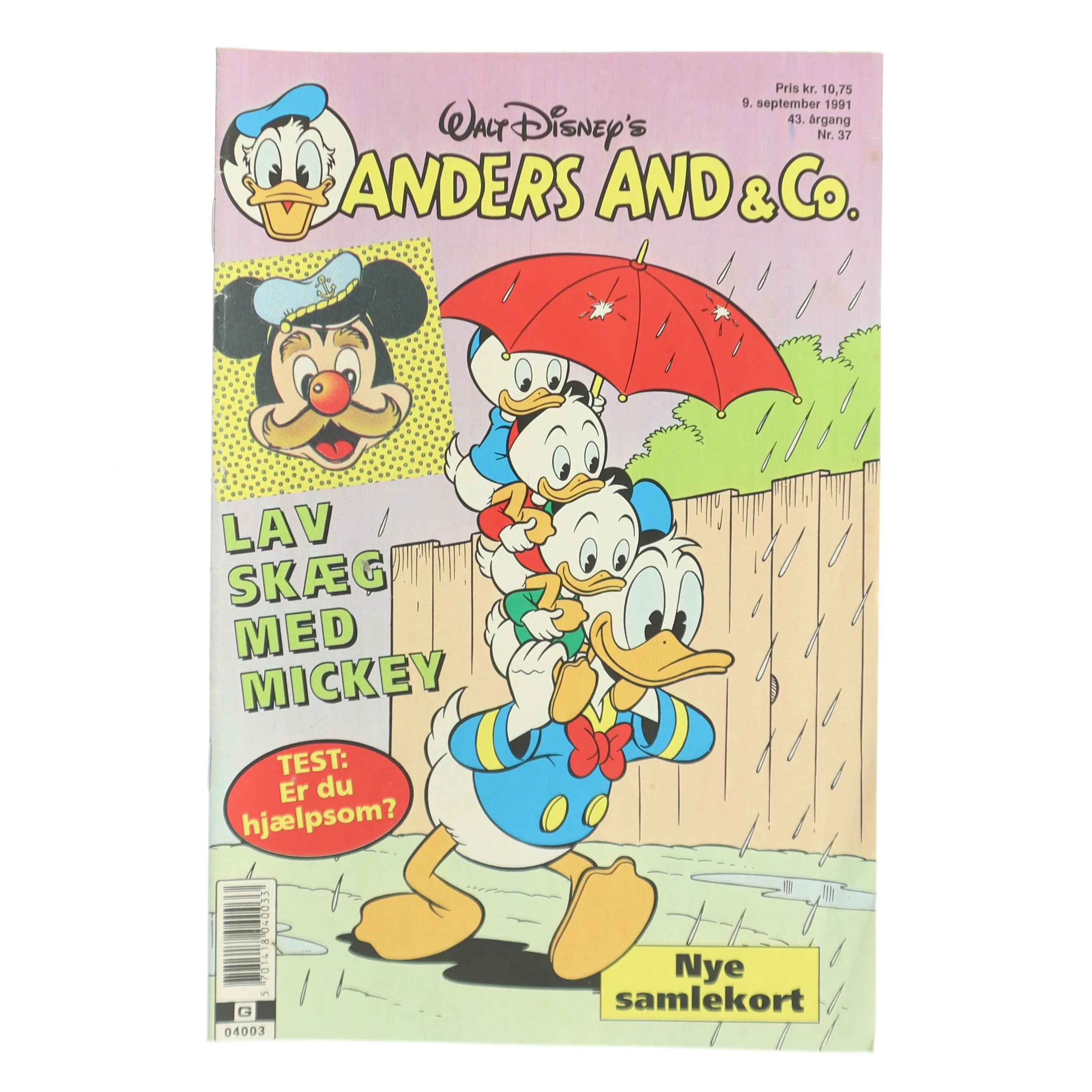 Walt Disney's Anders And & Co. (Bog)