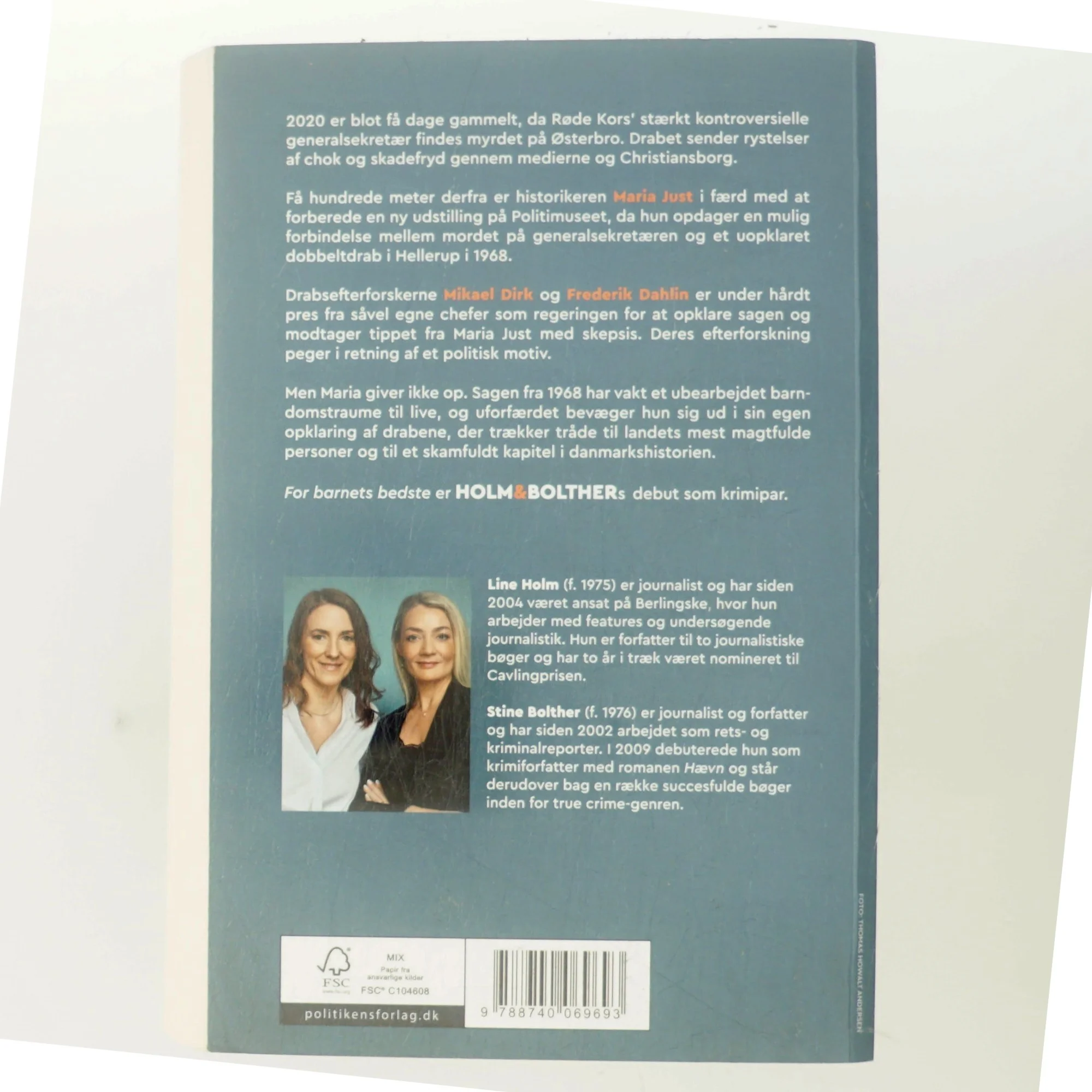 For barnets bedste : krimi af Line Holm (Bog)