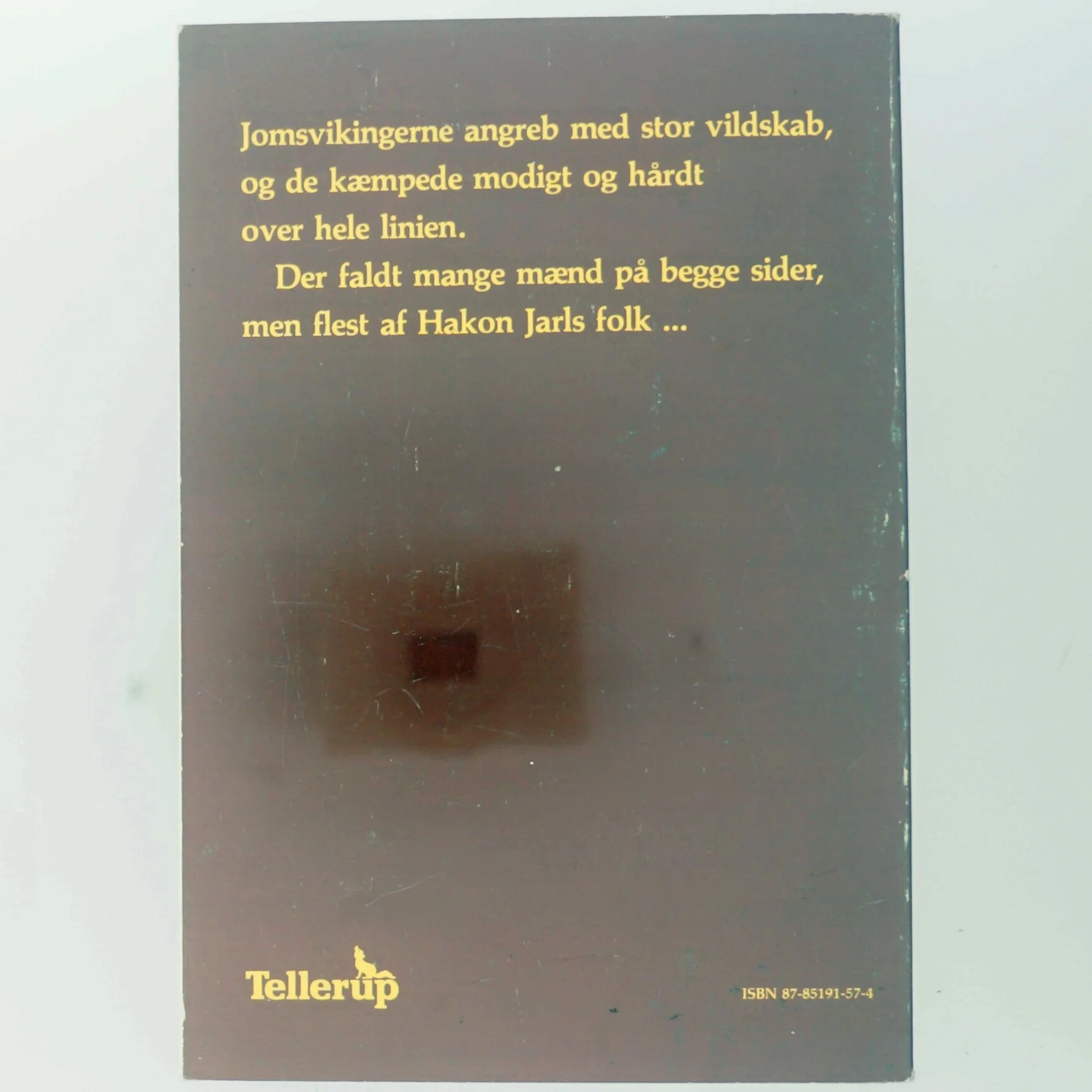 Jomsvikingerne og Hakon Jarl af Jørgen Liljensøe (Bog) fra Tellerup