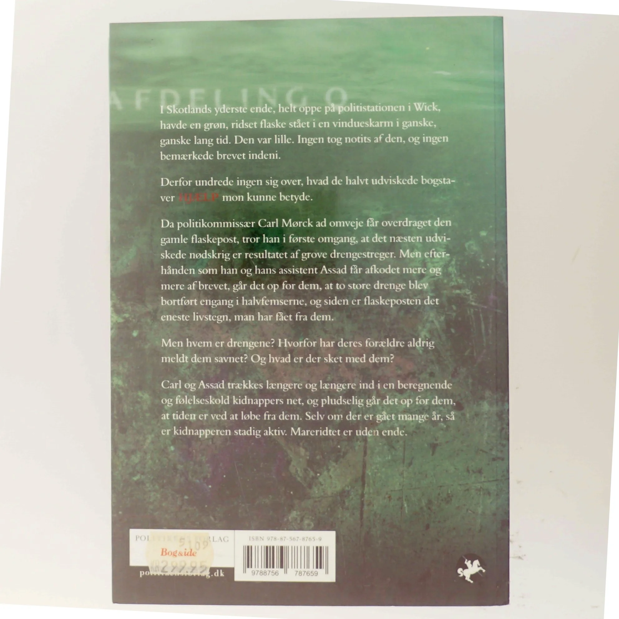 Flaskepost Fra P af Adler-Olsen, Jussi (Bog)