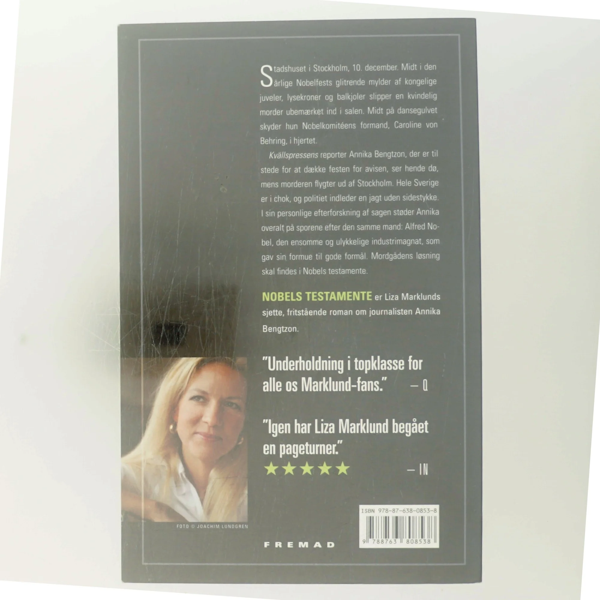 Nobels testamente af Liza Marklund (Bog)