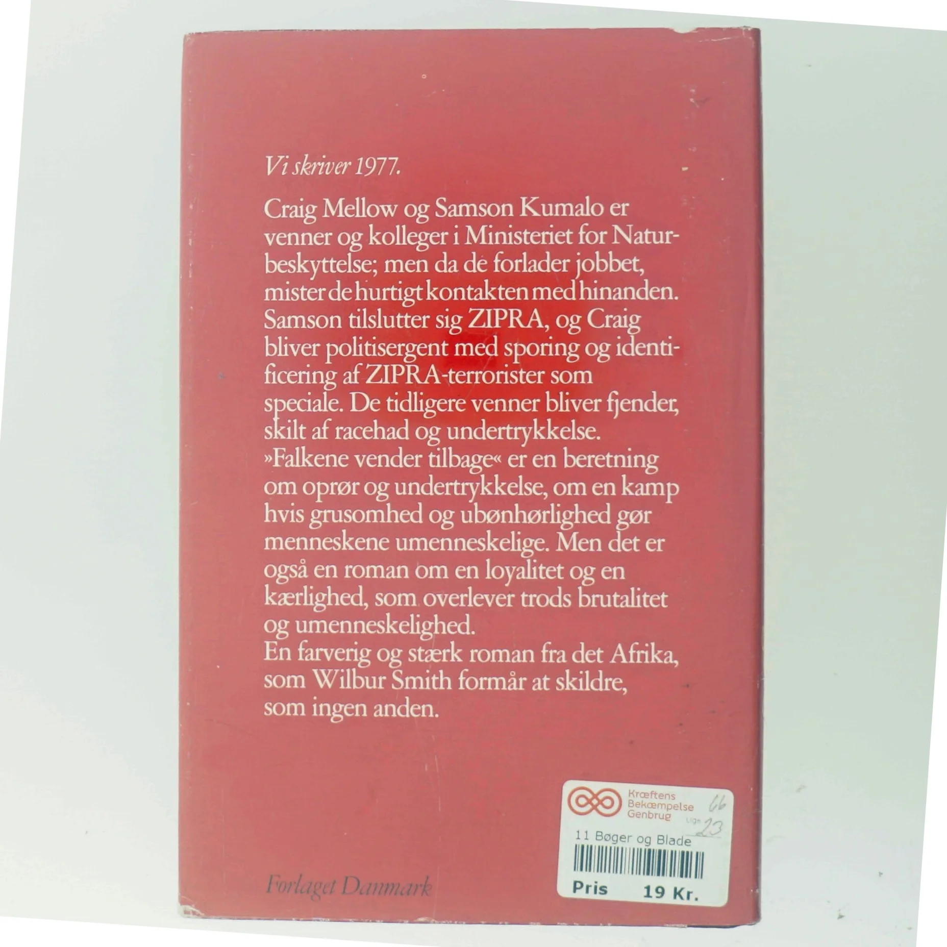 Falkene vender tilbage af Wilbur Smith (Bog)