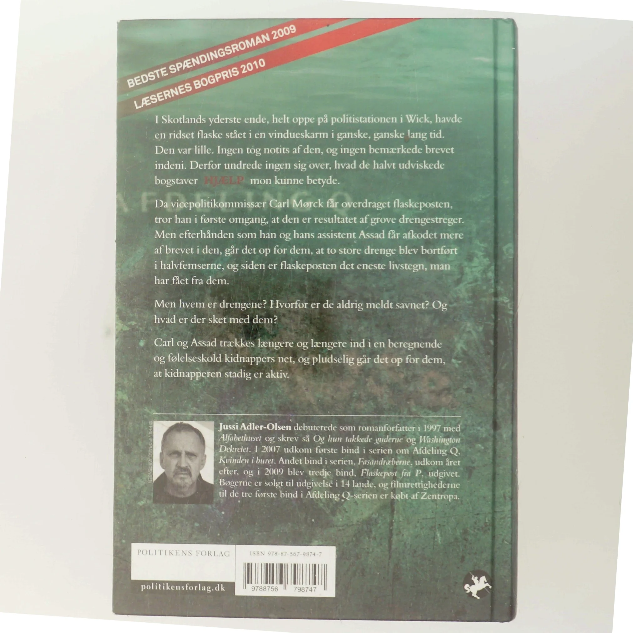 Flaskepost fra P af Jussi Adler-Olsen (Bog)