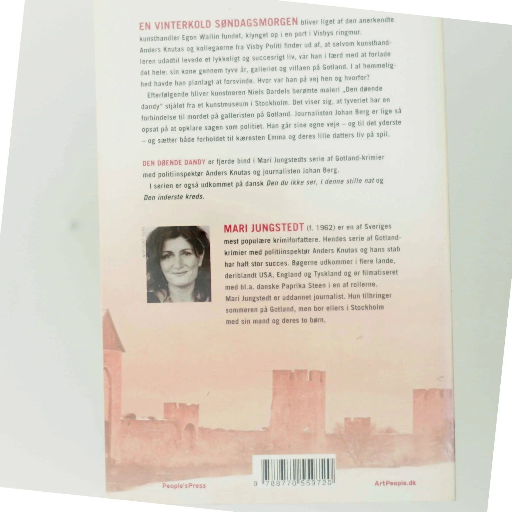 Den døende dandy af Mari Jungstedt (Bog)