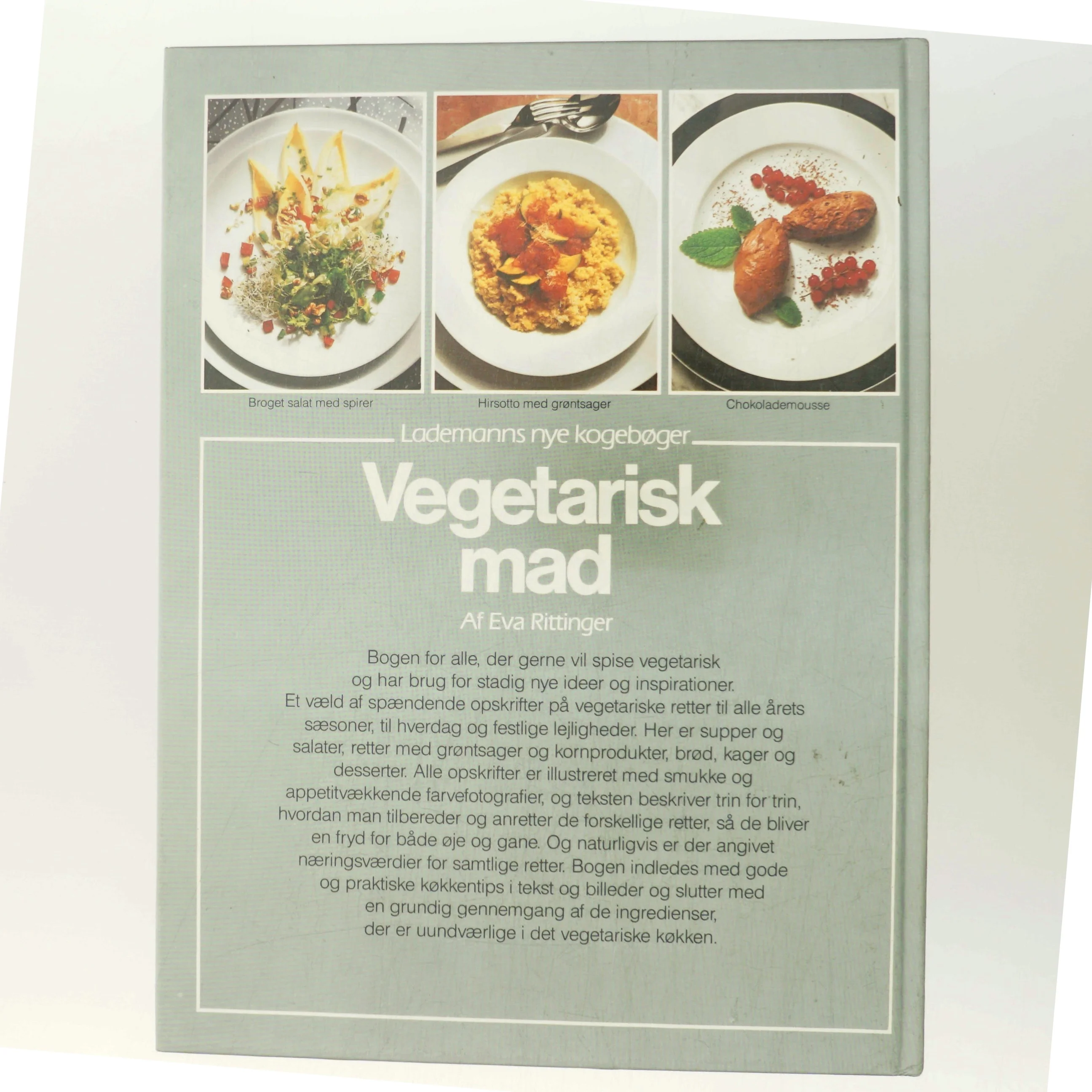 Vegetarisk mad af Eva Rittinger (Bog)