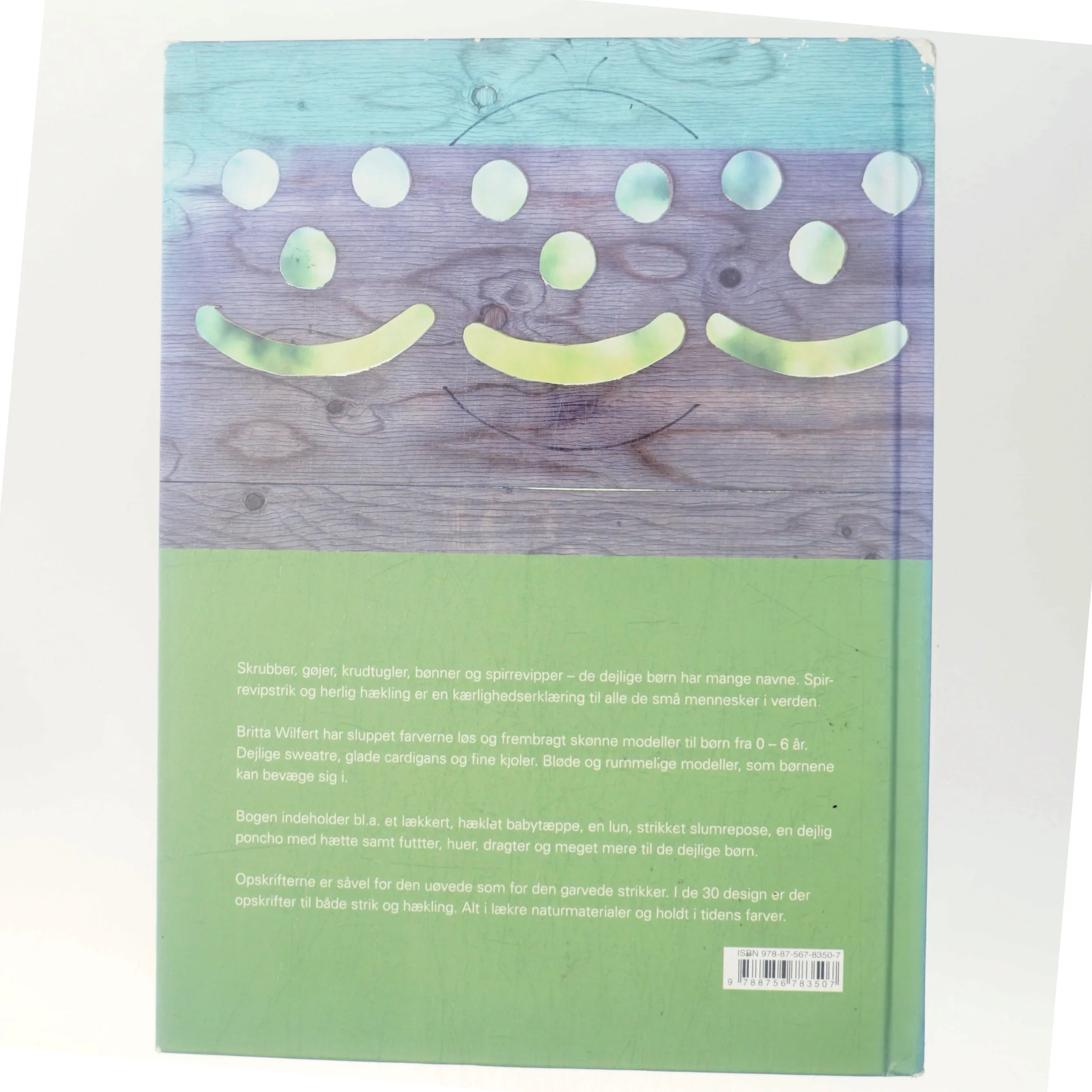 Spirrevipstrik og herlig hækling : for børn fra 0-6 år af Britta Wilfert (Bog)