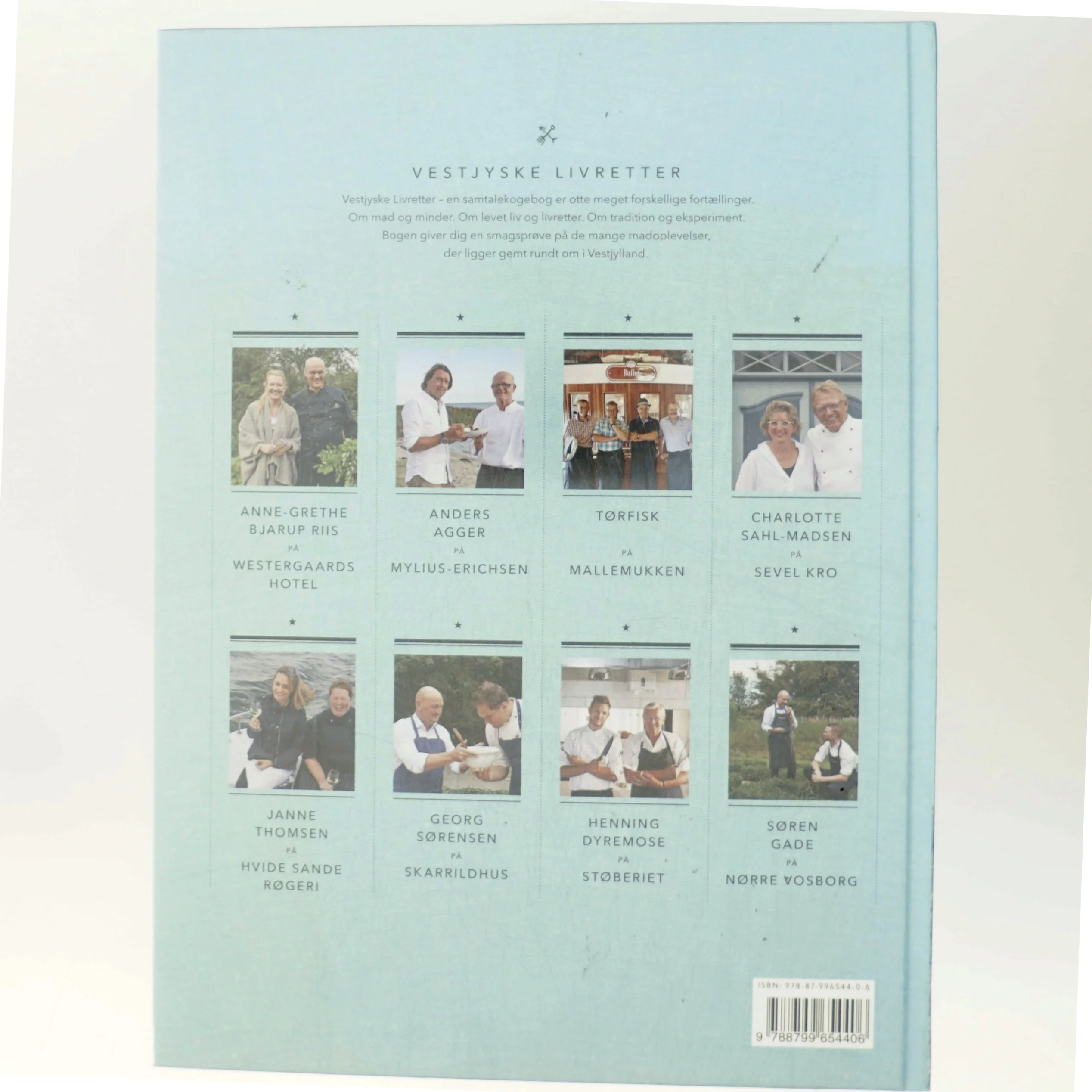 Vestjyske livretter : en samtalekogebog af Rikke Kjær Haukrogh (Bog)