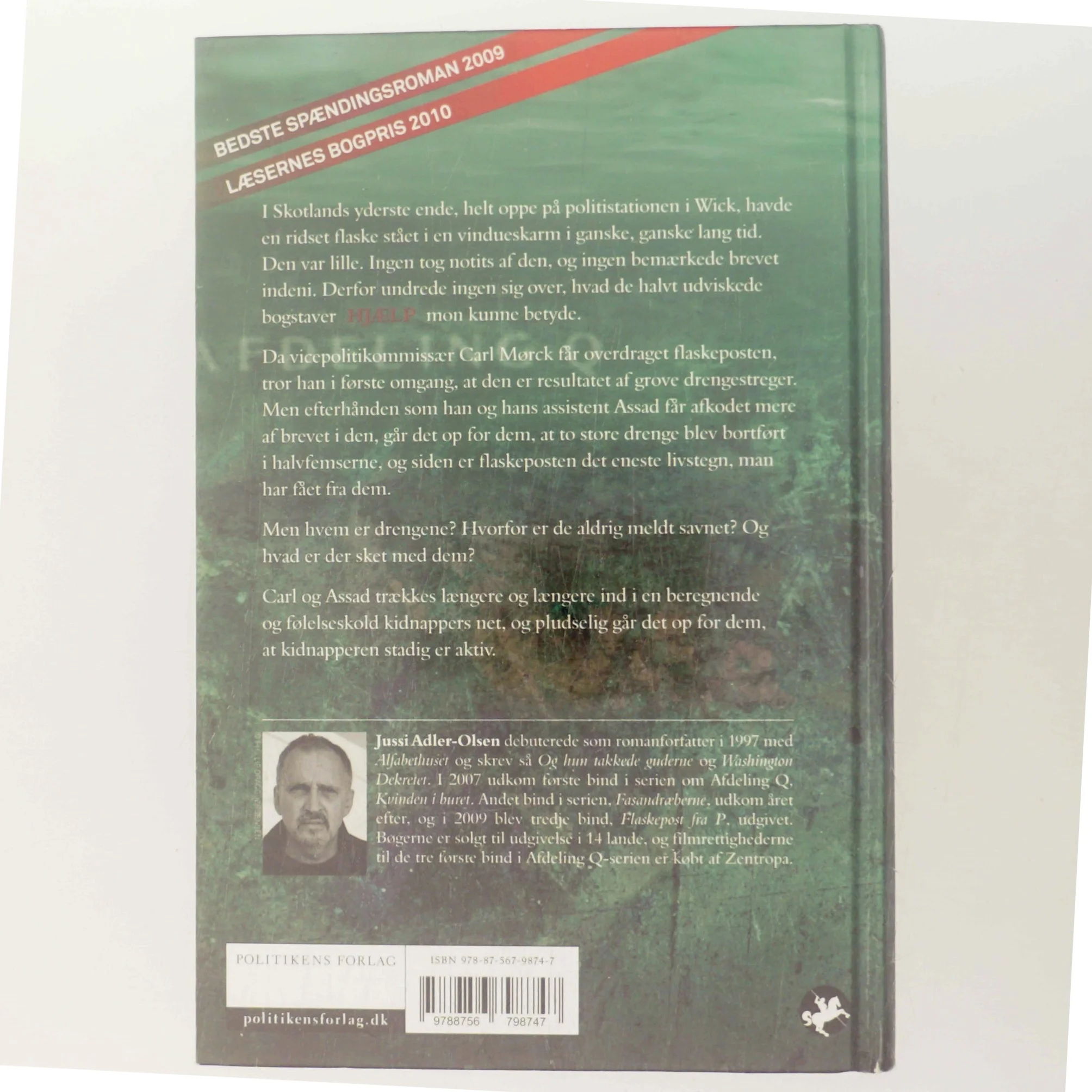 Flaskepost fra P af Jussi Adler-Olsen (Bog)