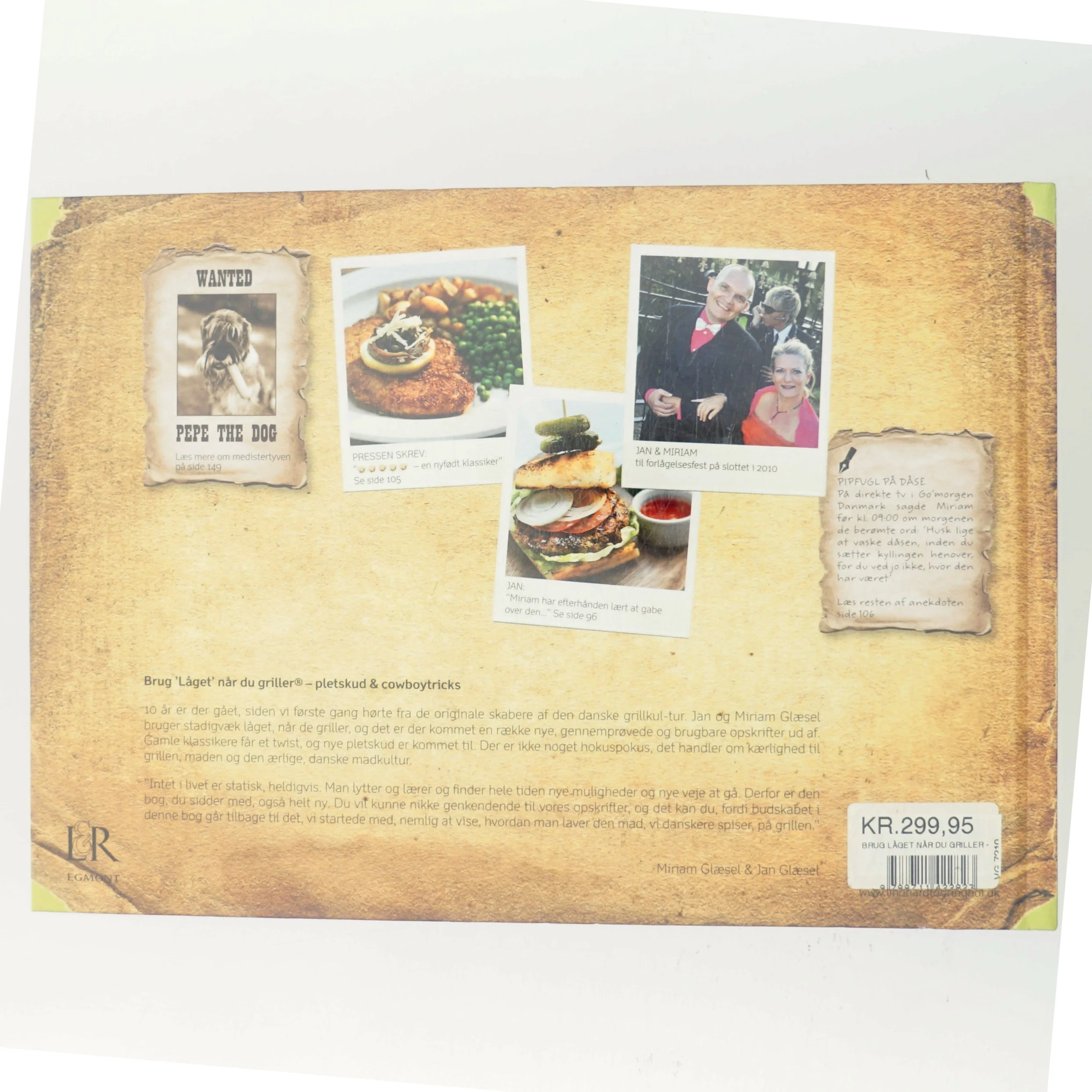 Brug "låget" når du griller - pletskud & cowboytricks af Miriam Glæsel (Bog)