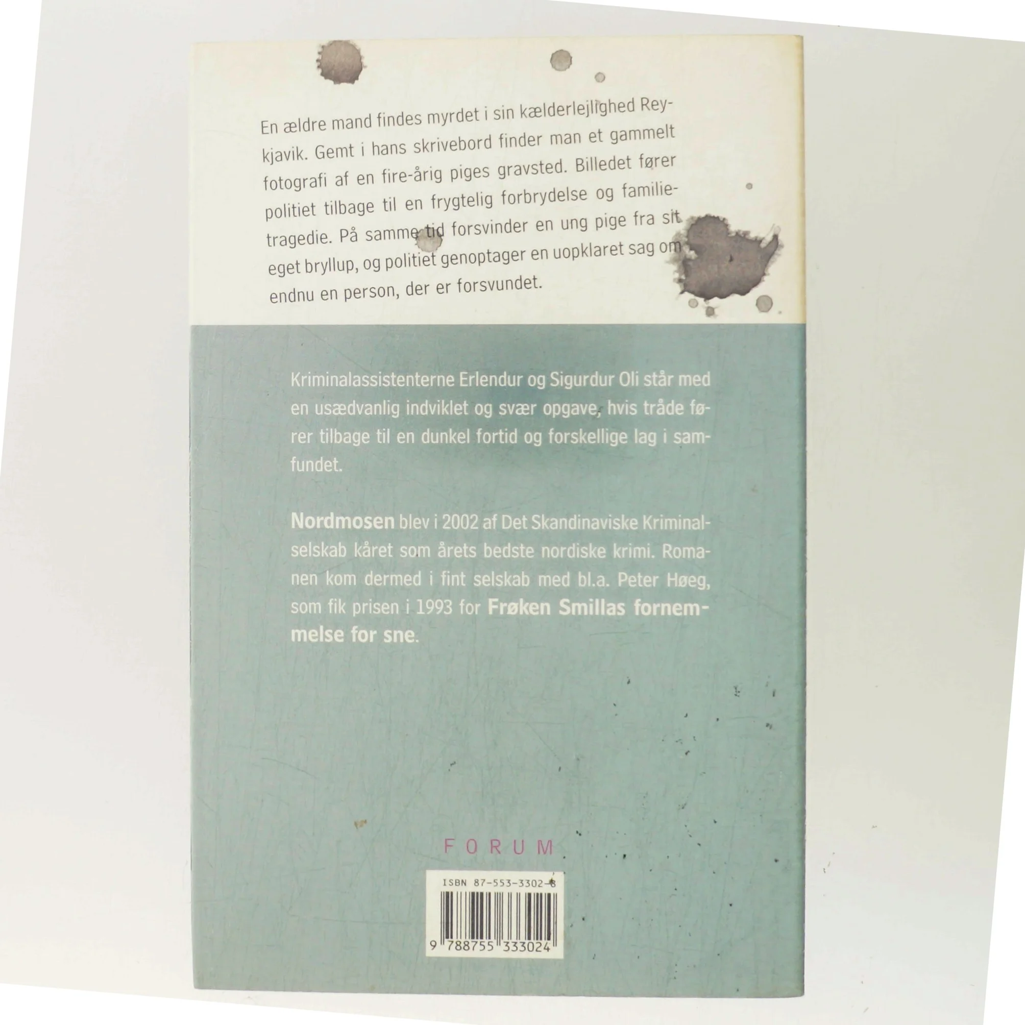 Nordmosen : kriminalroman af Arnaldur Indriðason (Bog)