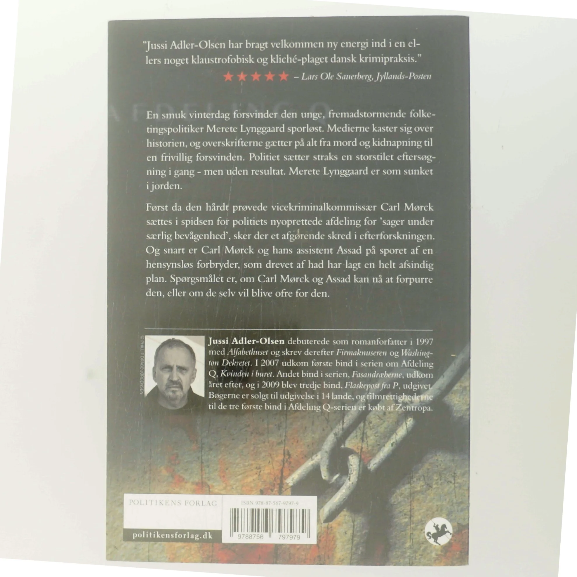 Kvinden i buret af Jussi Adler-Olsen (Bog)