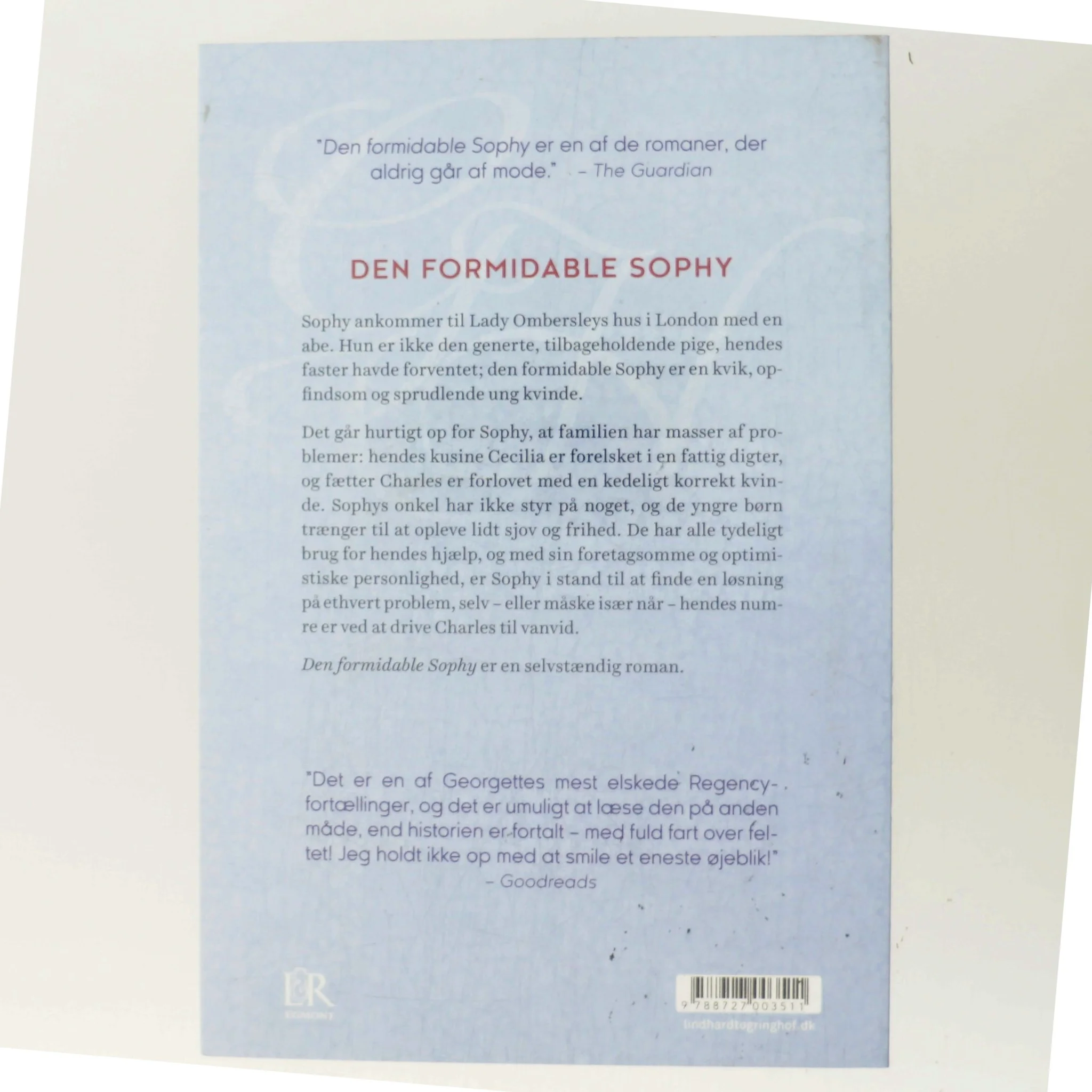 Den formidable Sophy af Georgette Heyer (Bog)