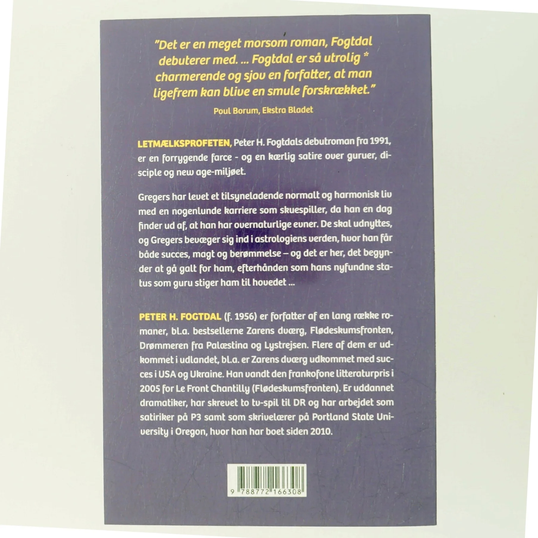 Letmælksprofeten : roman af Peter Fogtdal (Bog)