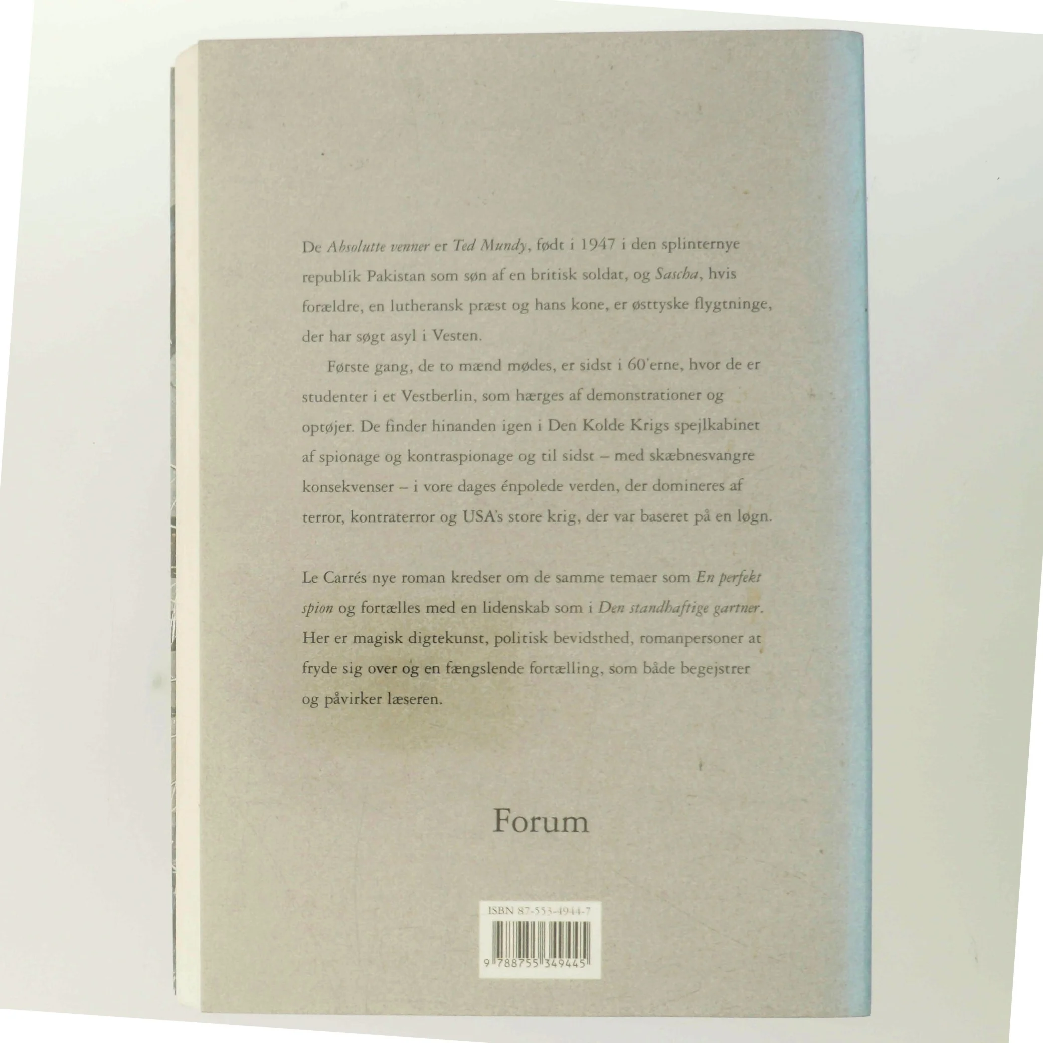 Absolutte venner af John Le Carré (Bog)